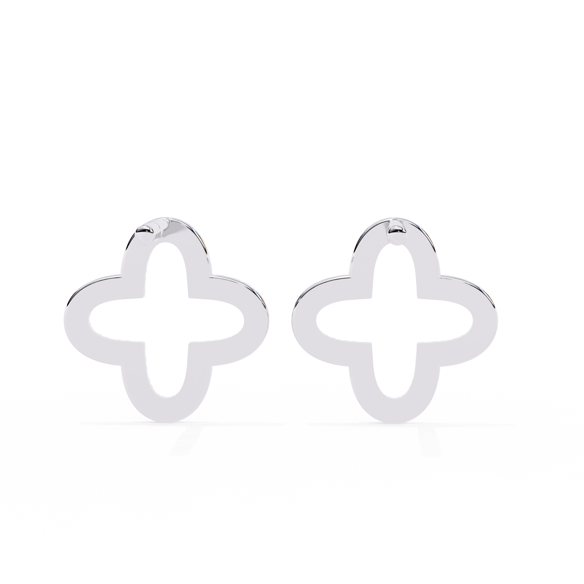 0.24 ct Halo Lustre Earrings 9k