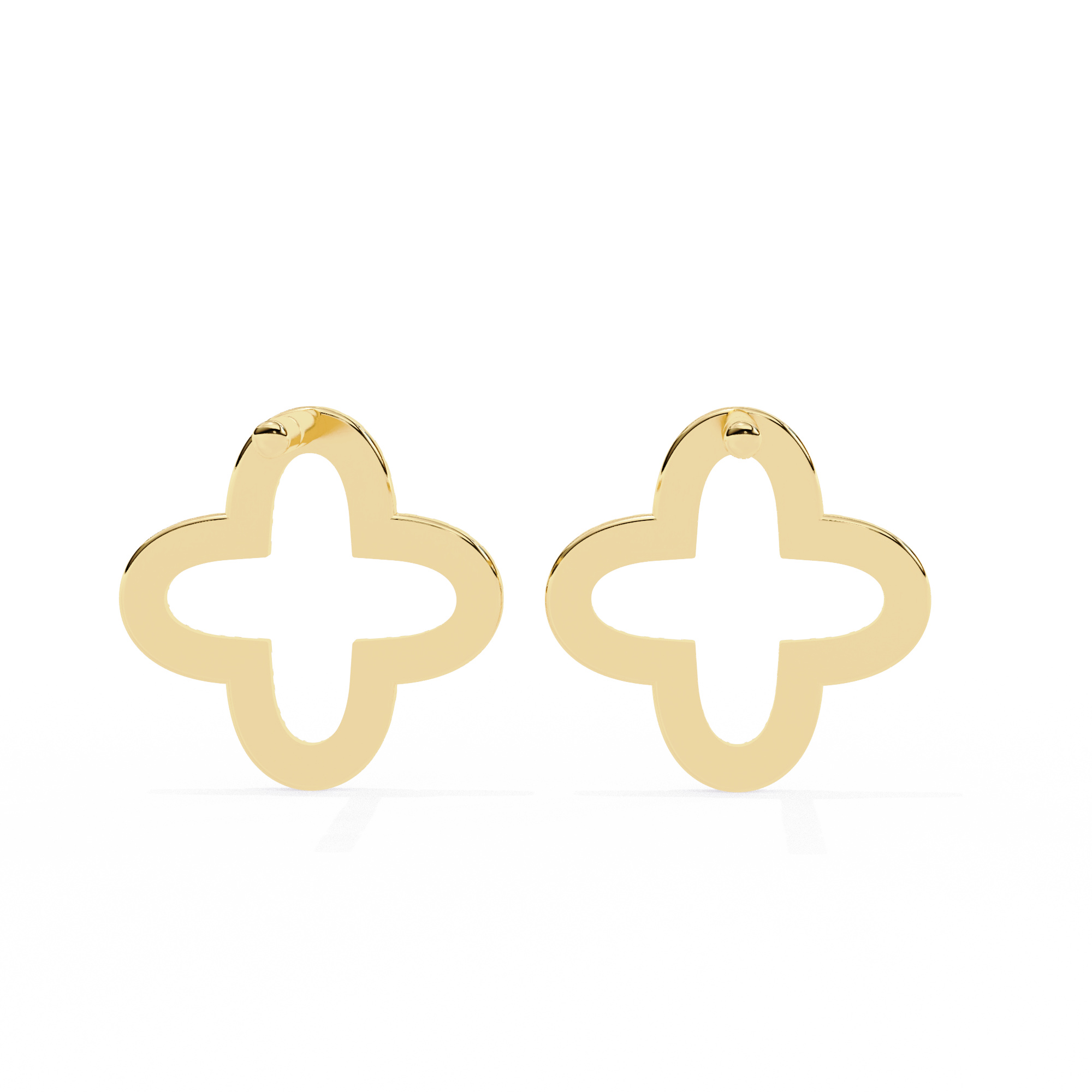 0.24 ct Halo Lustre Earrings 9k