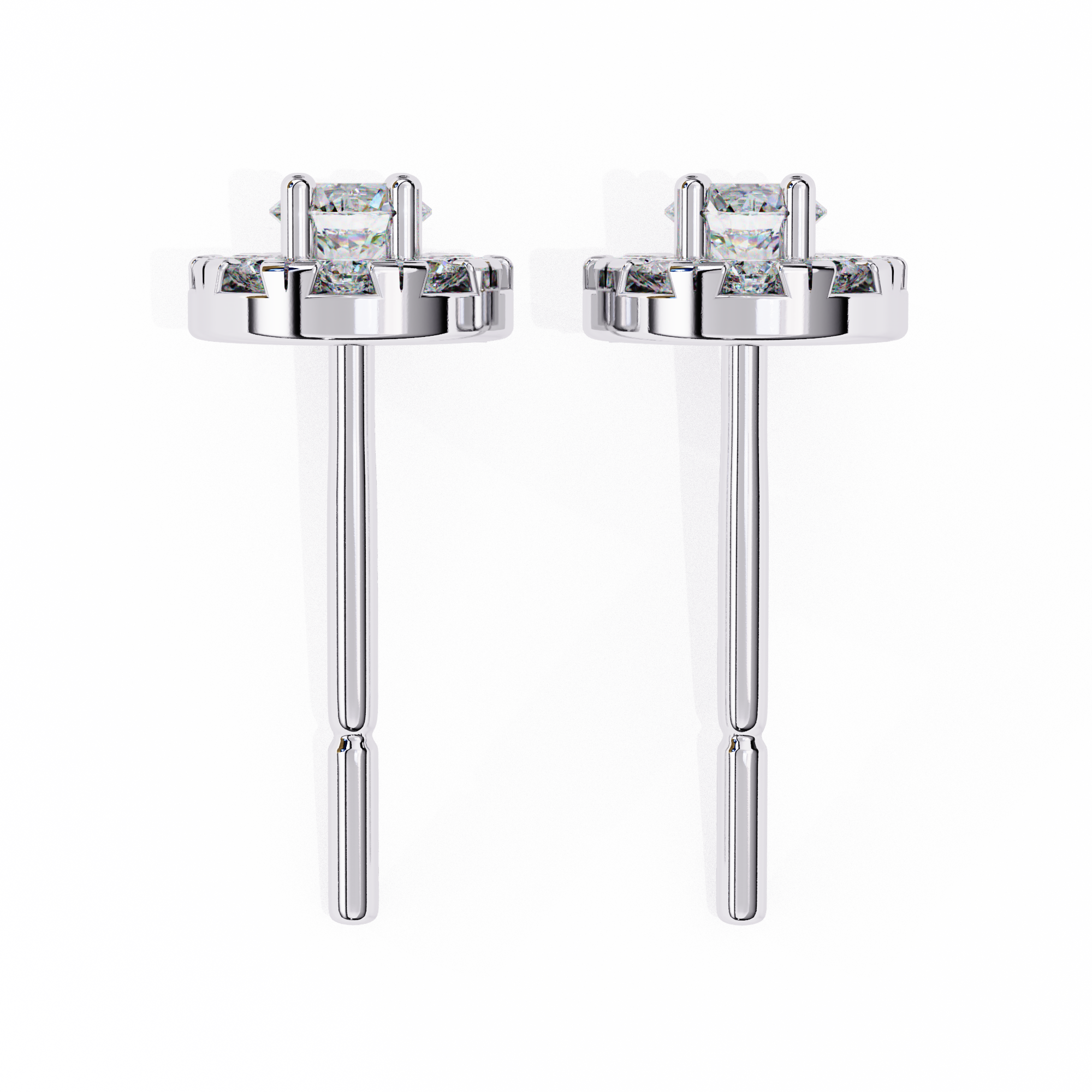 0.26 ct Aurora Spark Earrings 9k