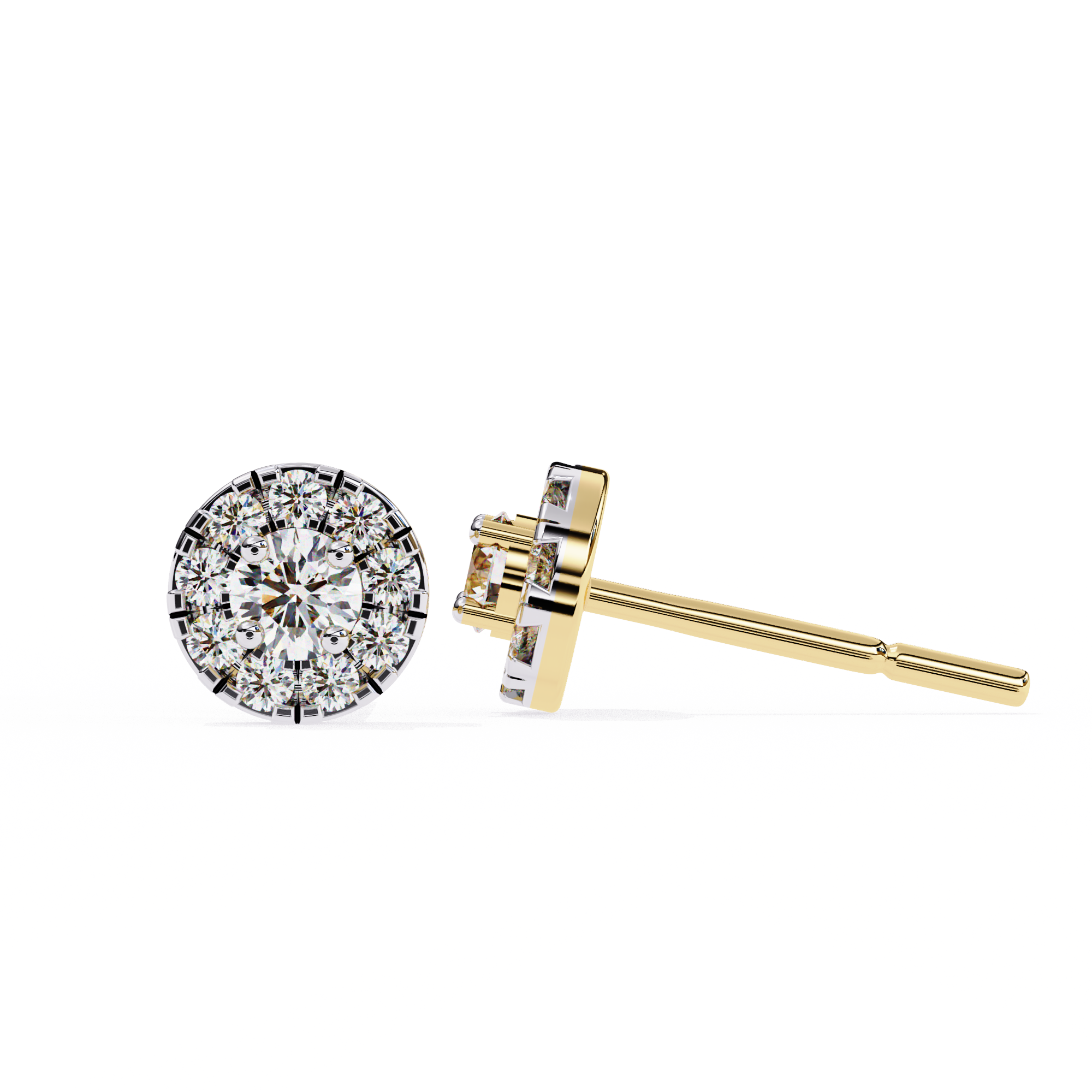 0.26 ct Aurora Spark Earrings 9k