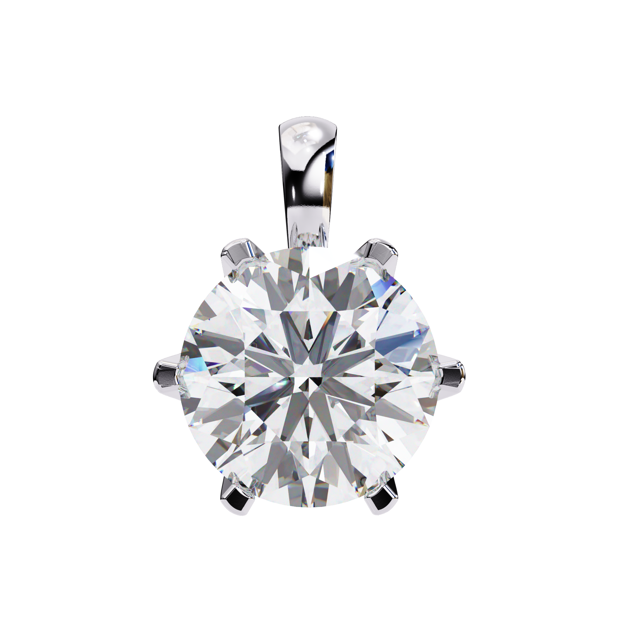 2.20 ct Lunar Glow Pendant 9k
