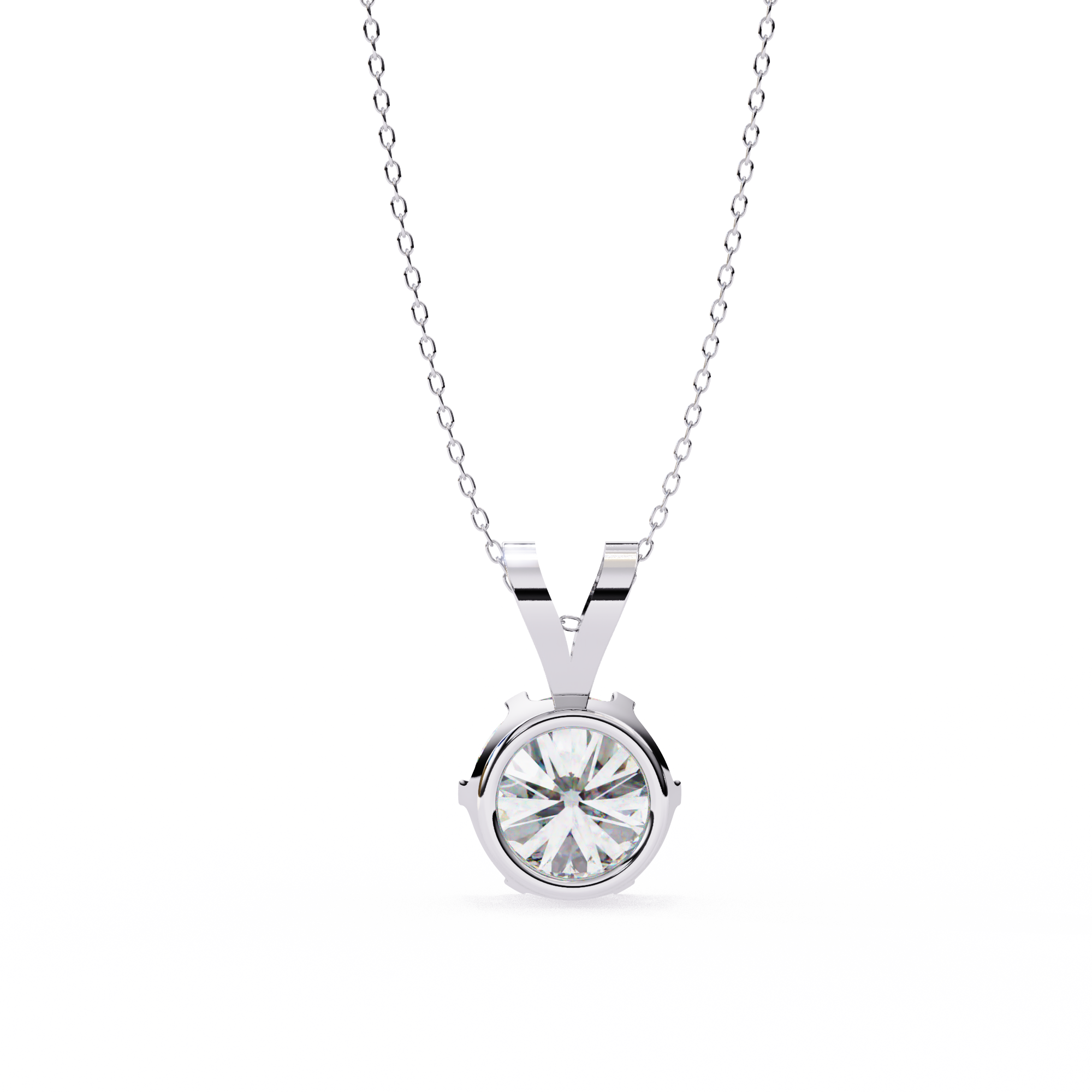2.14 ct Galactic Gleam Pendant 9k