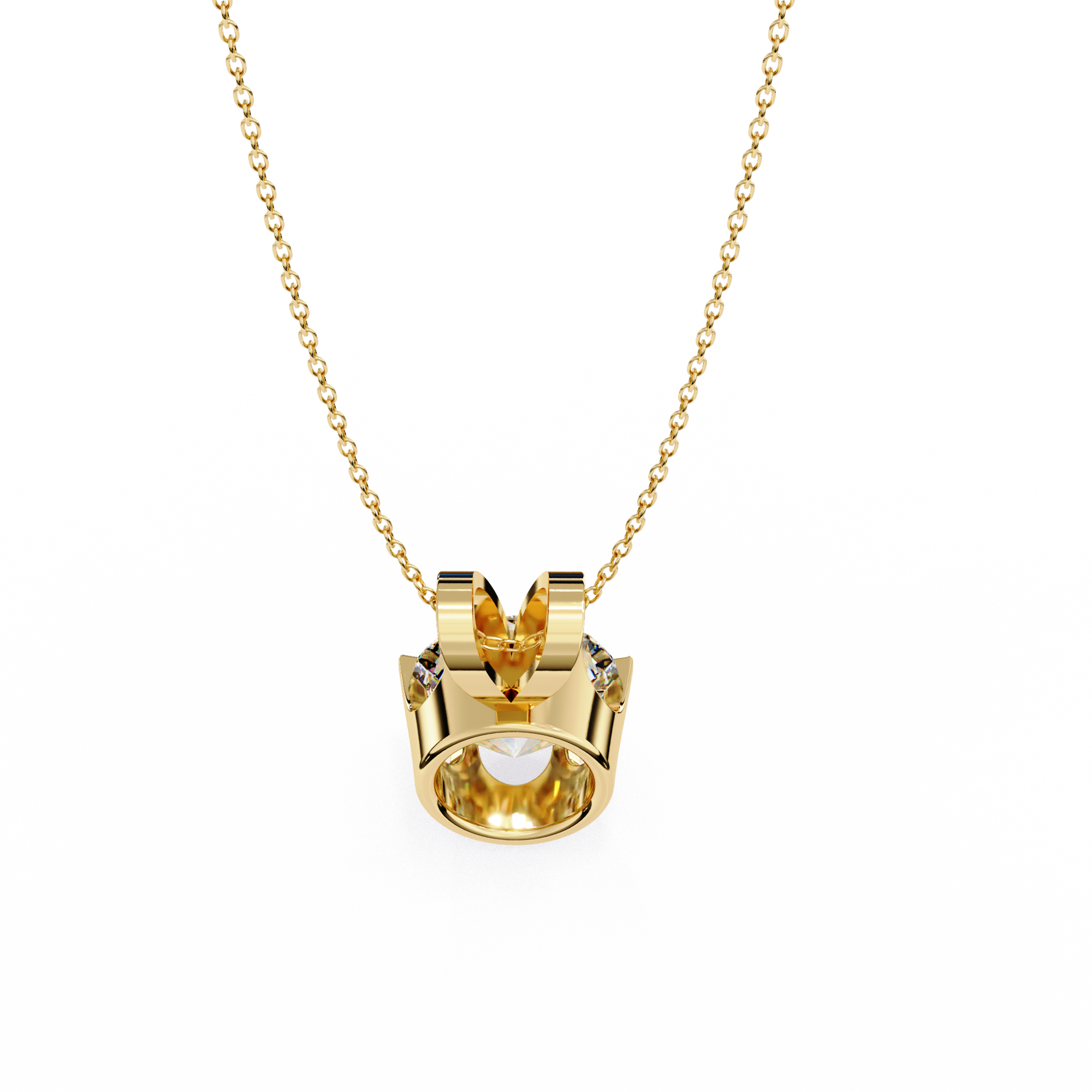 2.14 ct Galactic Gleam Pendant 9k