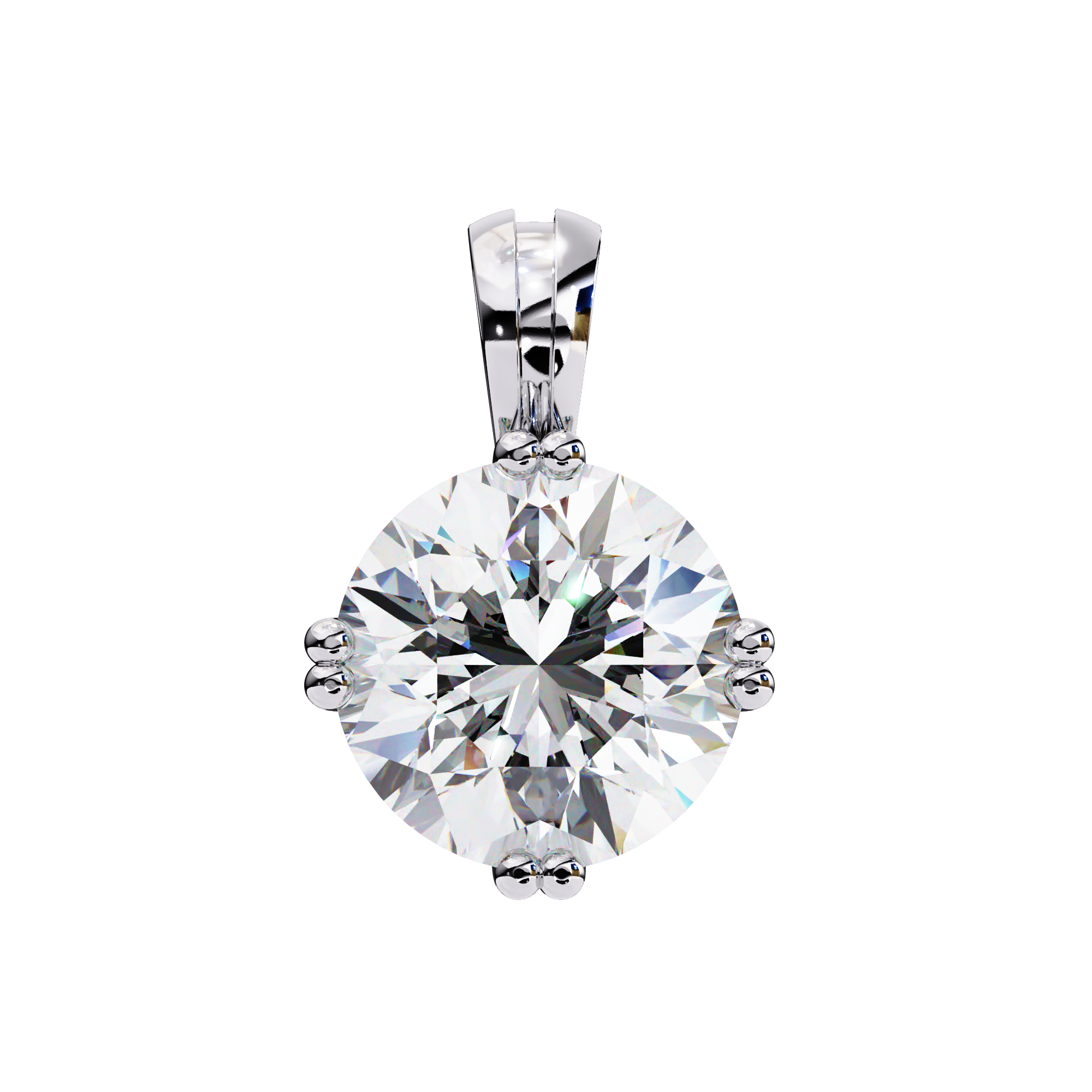 1.98 ct Celestial Light Pendant 9k