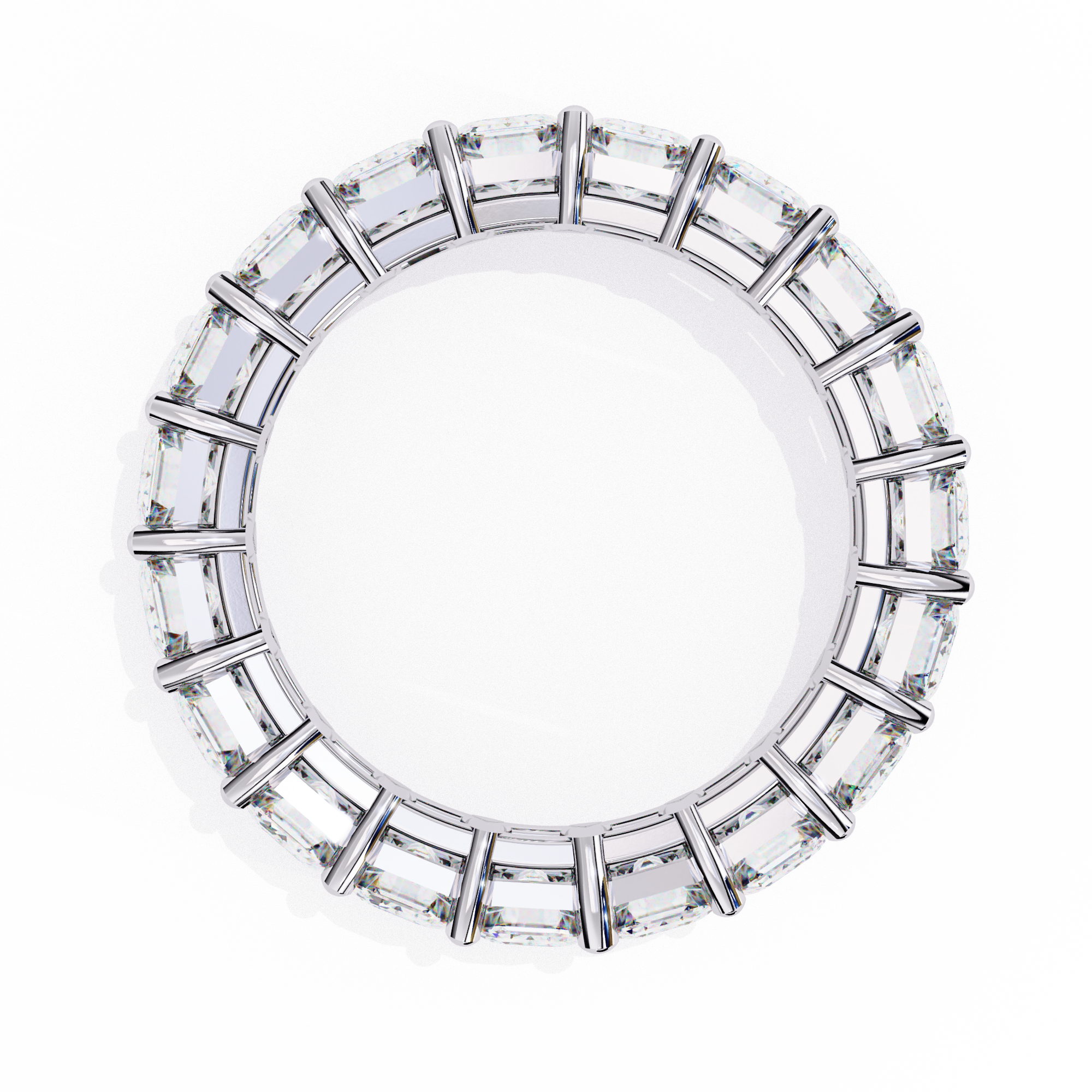 4.88 ct Lush Brilliance Band 9k