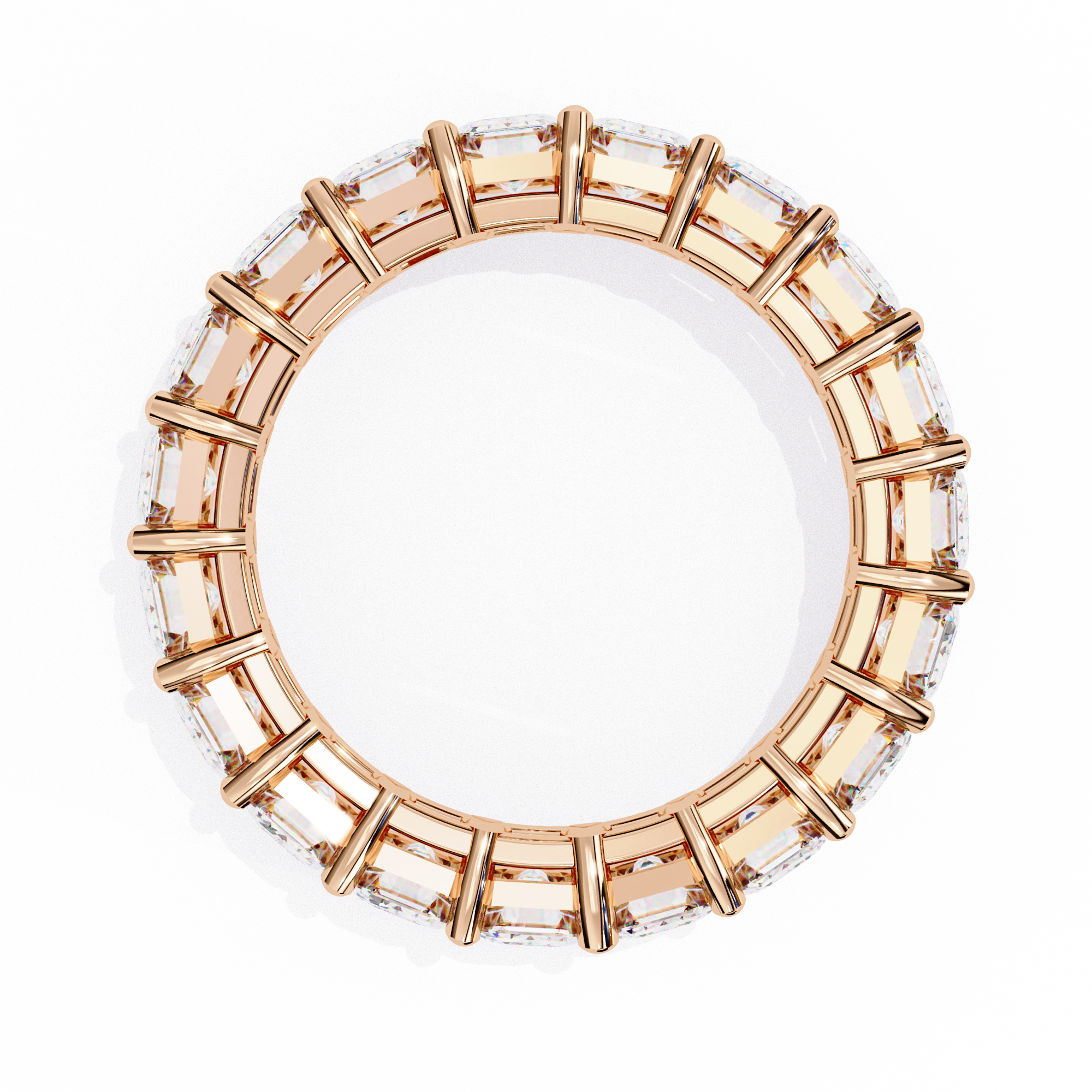 4.88 ct Lush Brilliance Band 9k