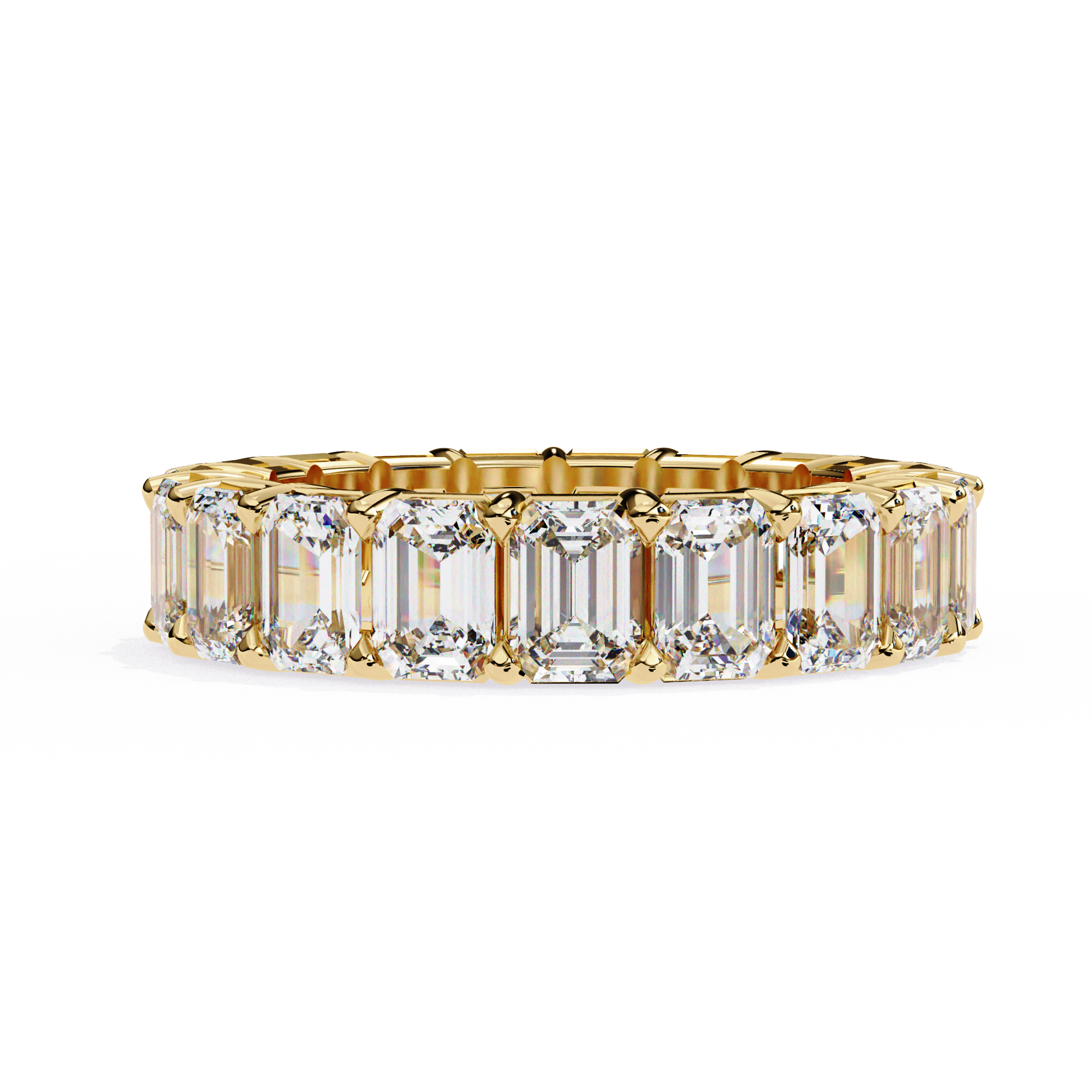 4.88 ct Lush Brilliance Band 9k
