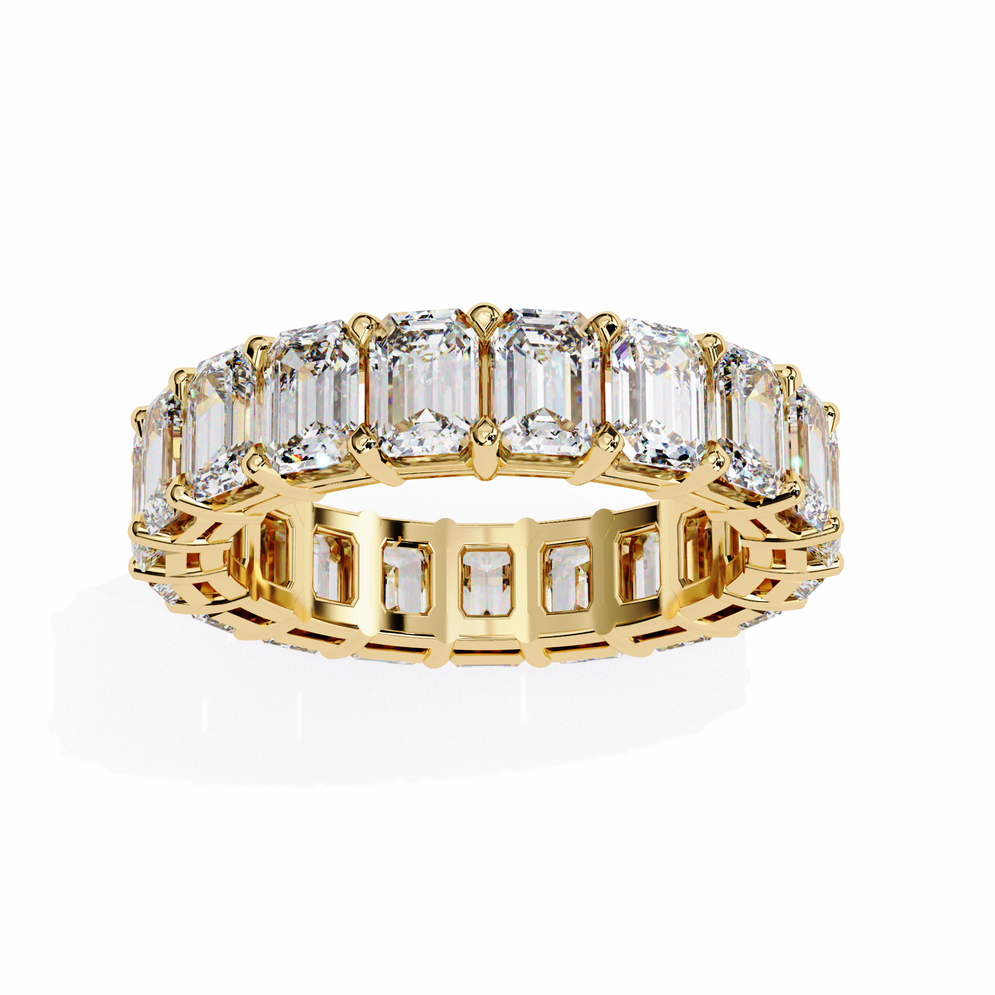 4.88 ct Lush Brilliance Band 9k