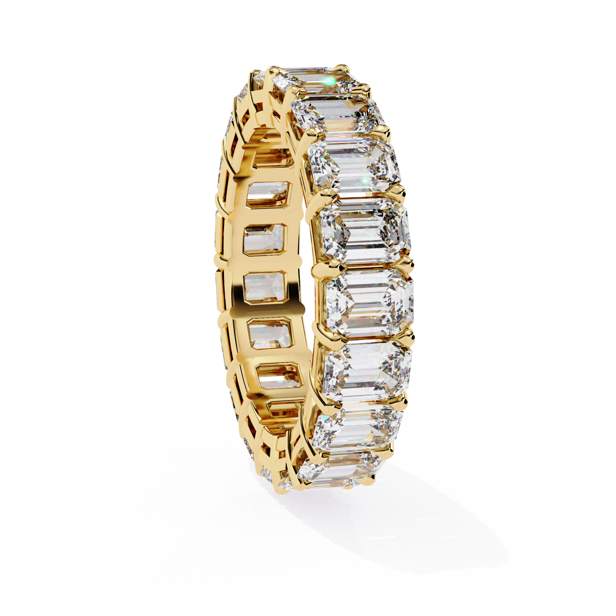 4.88 ct Lush Brilliance Band 9k