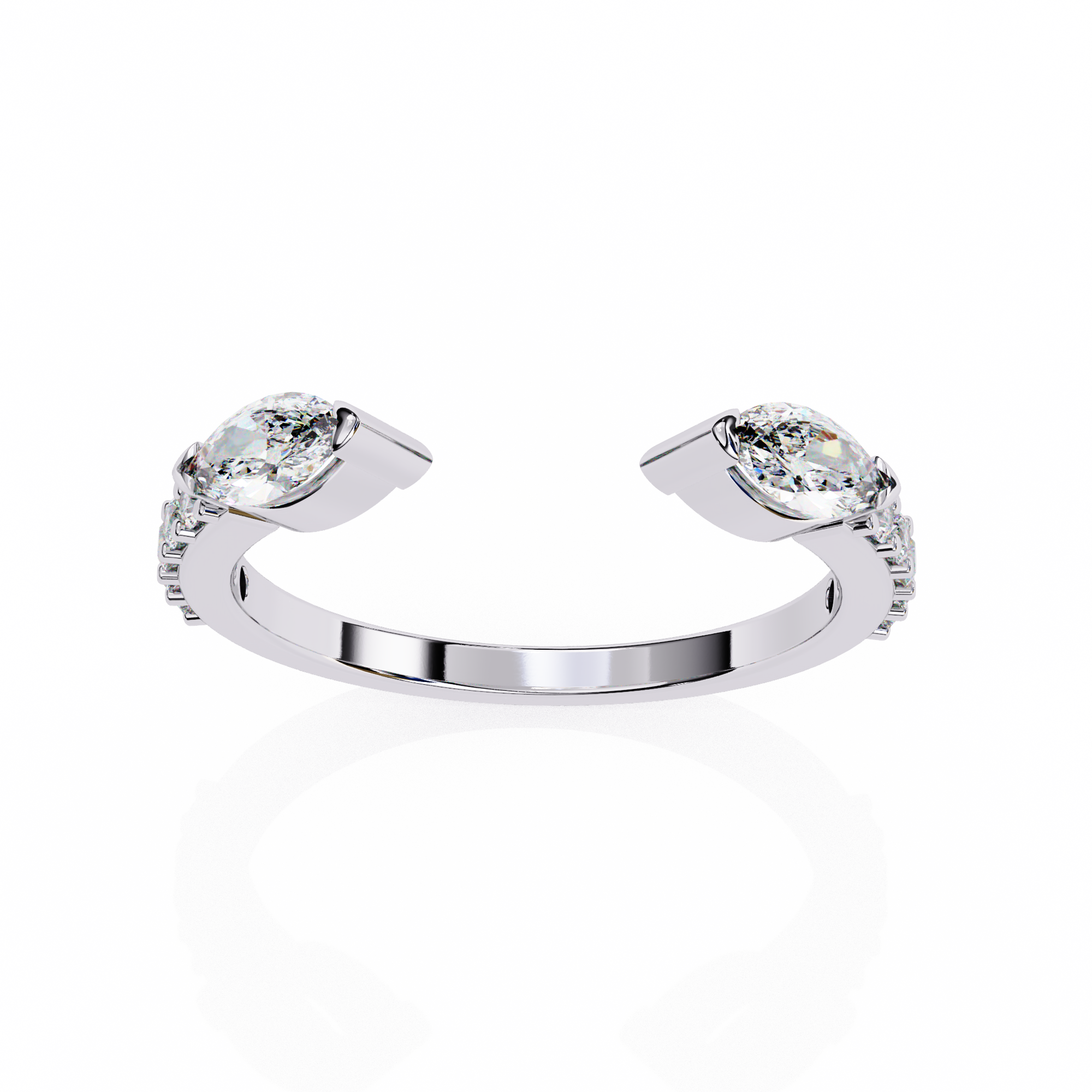 0.46 ct Twilight Elegance Band 9k