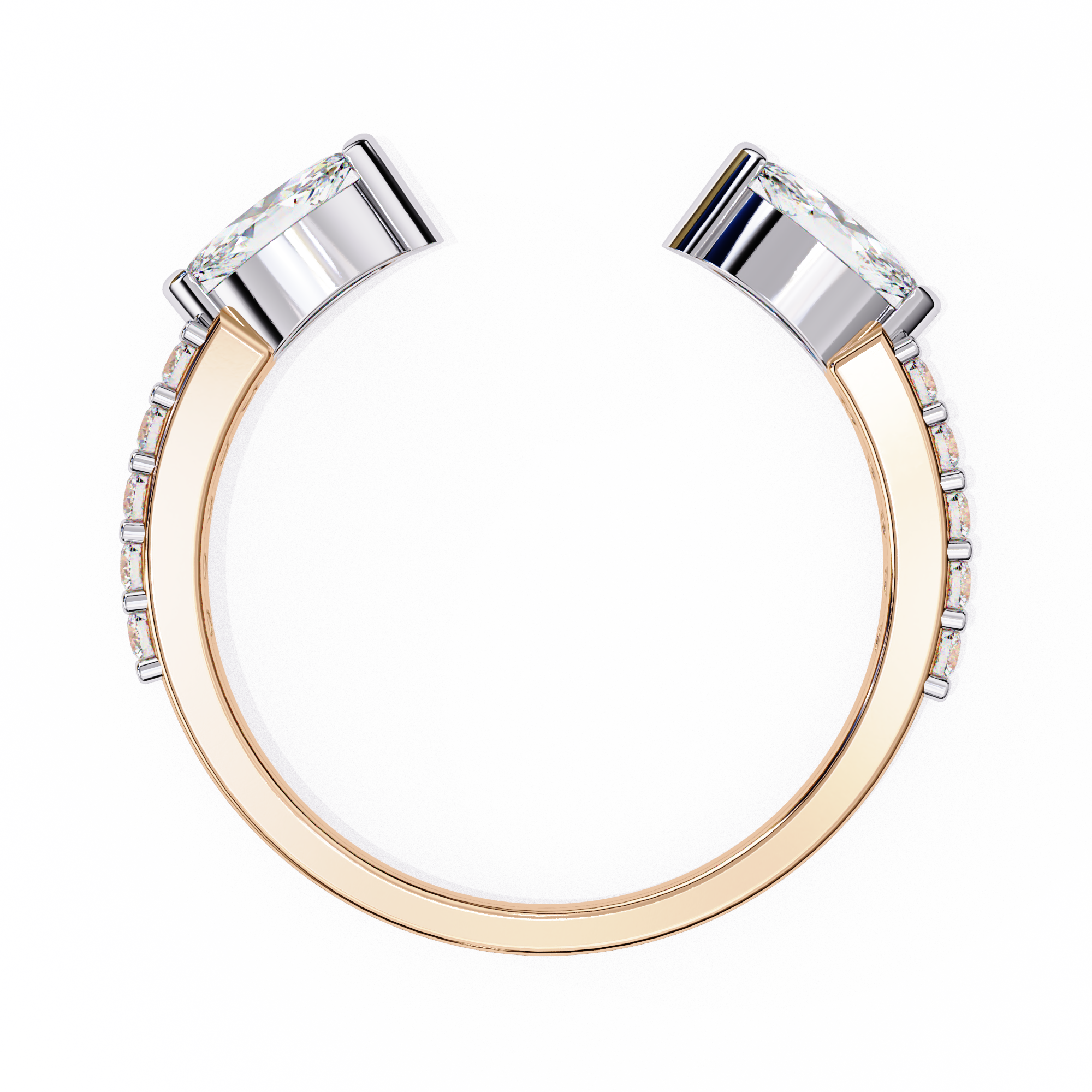 0.46 ct Twilight Elegance Band 9k