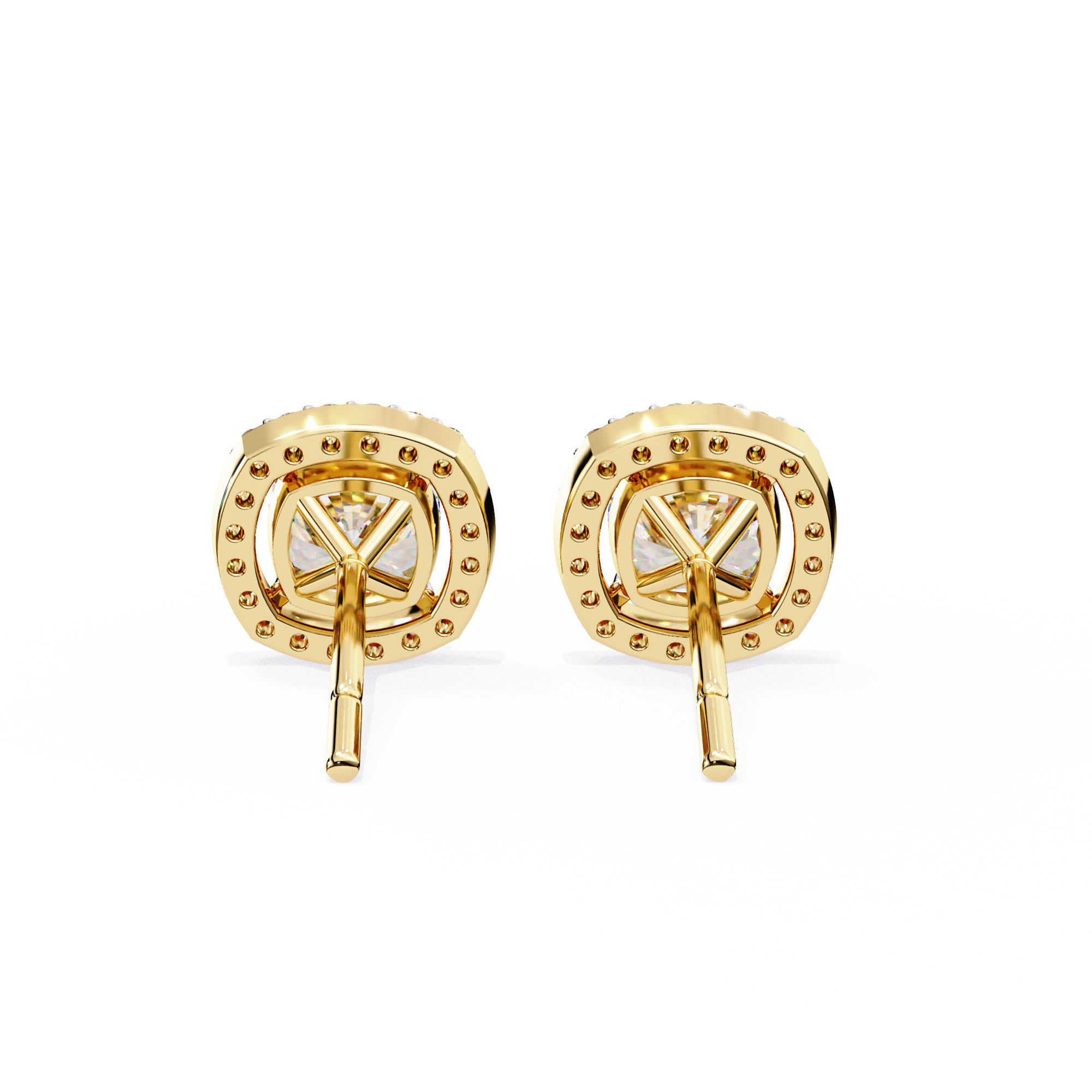 0.96 ct Celeste Radiance Earrings 9k