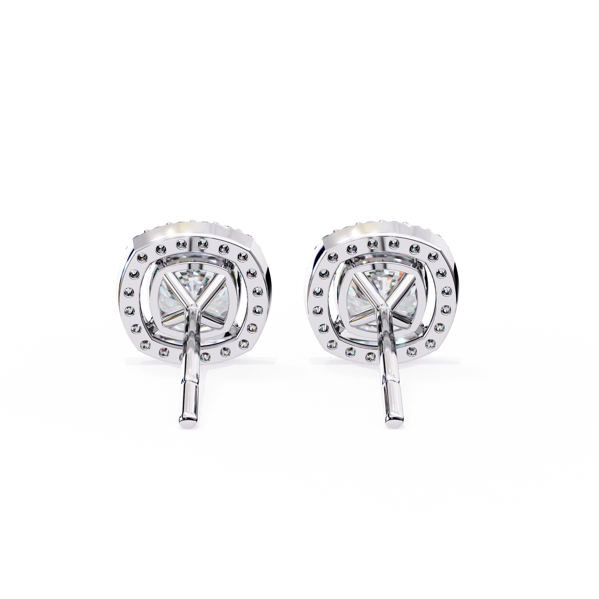 0.96 ct Celeste Radiance Earrings 9k