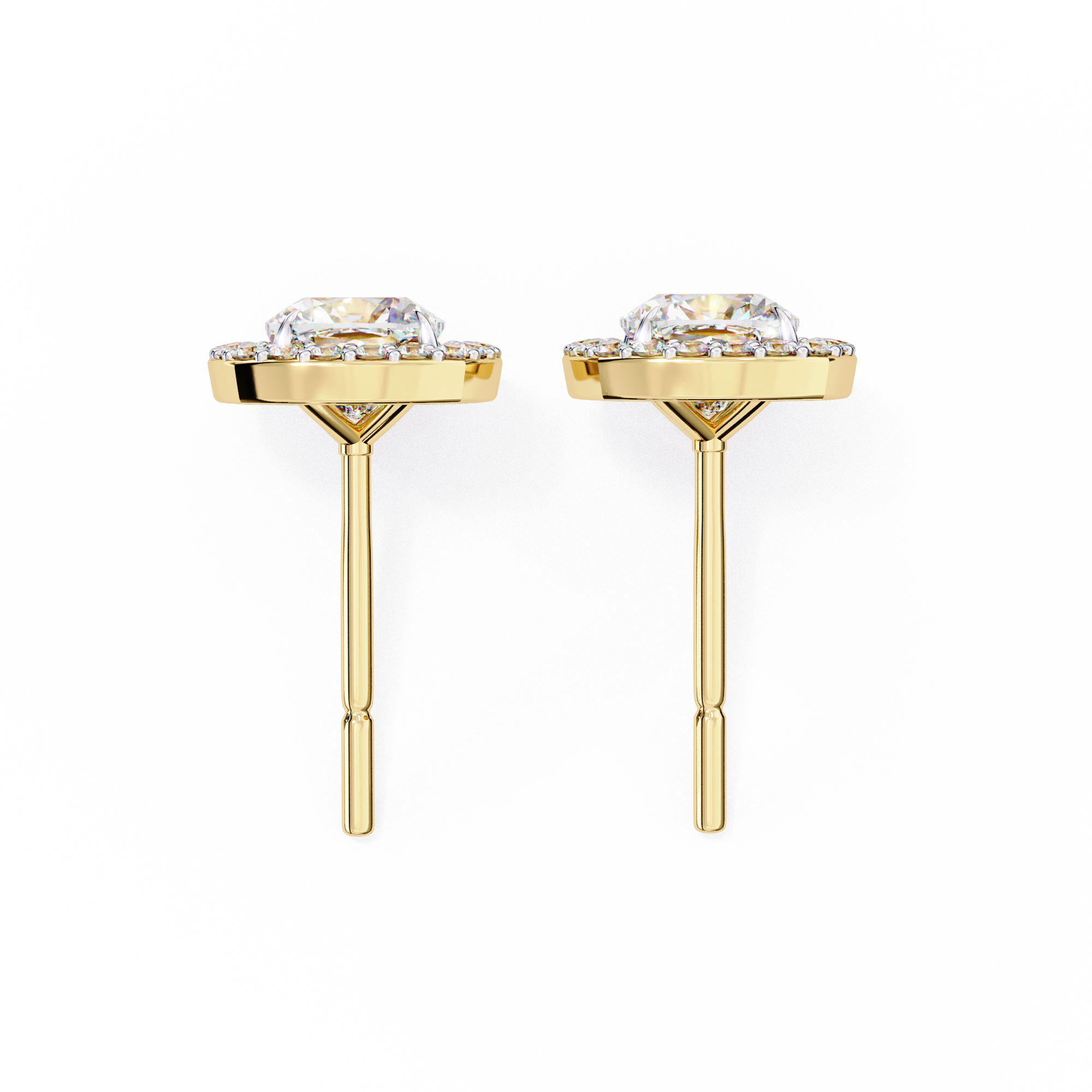 0.96 ct Celeste Radiance Earrings 9k