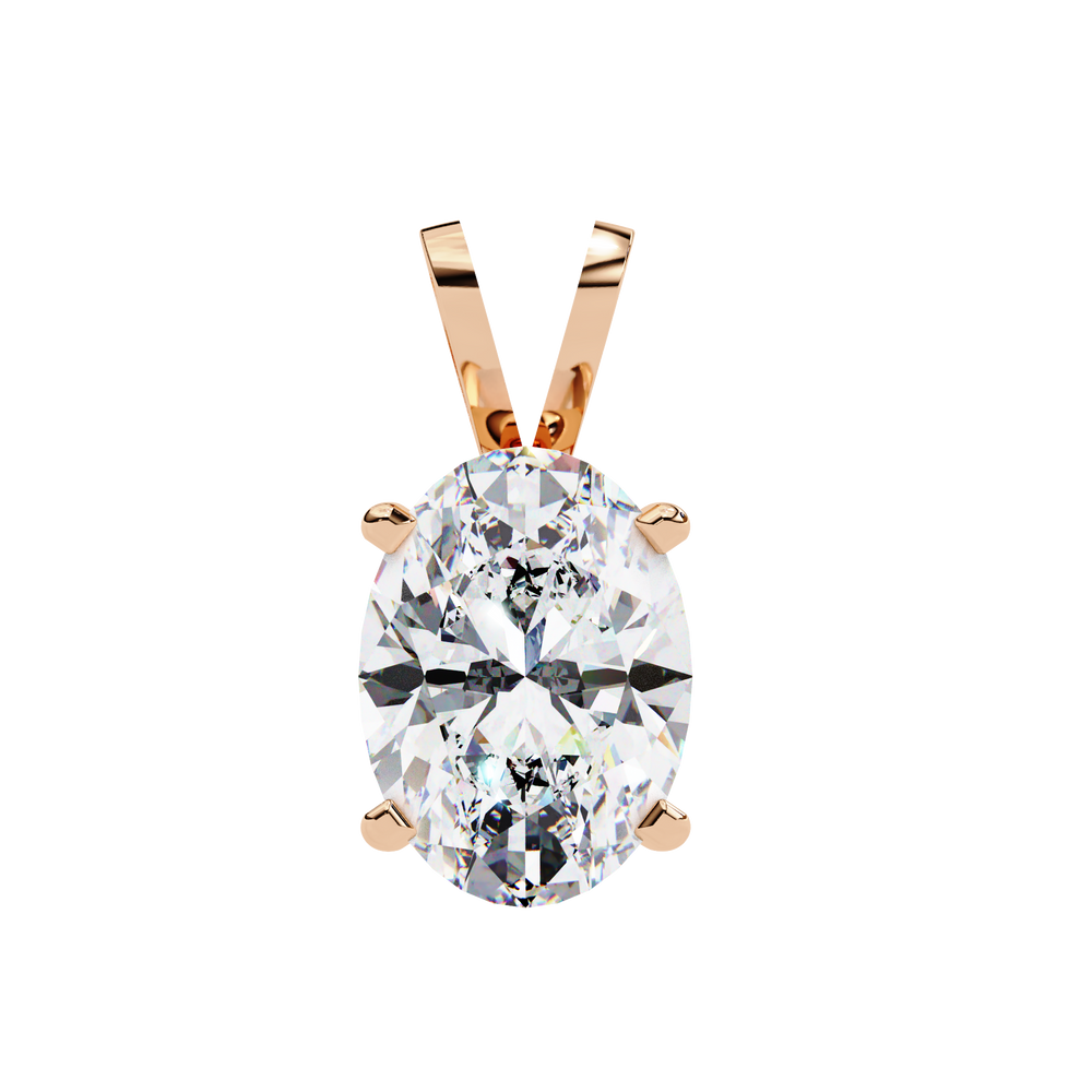 2.48 ct Opulent Oval Pendant