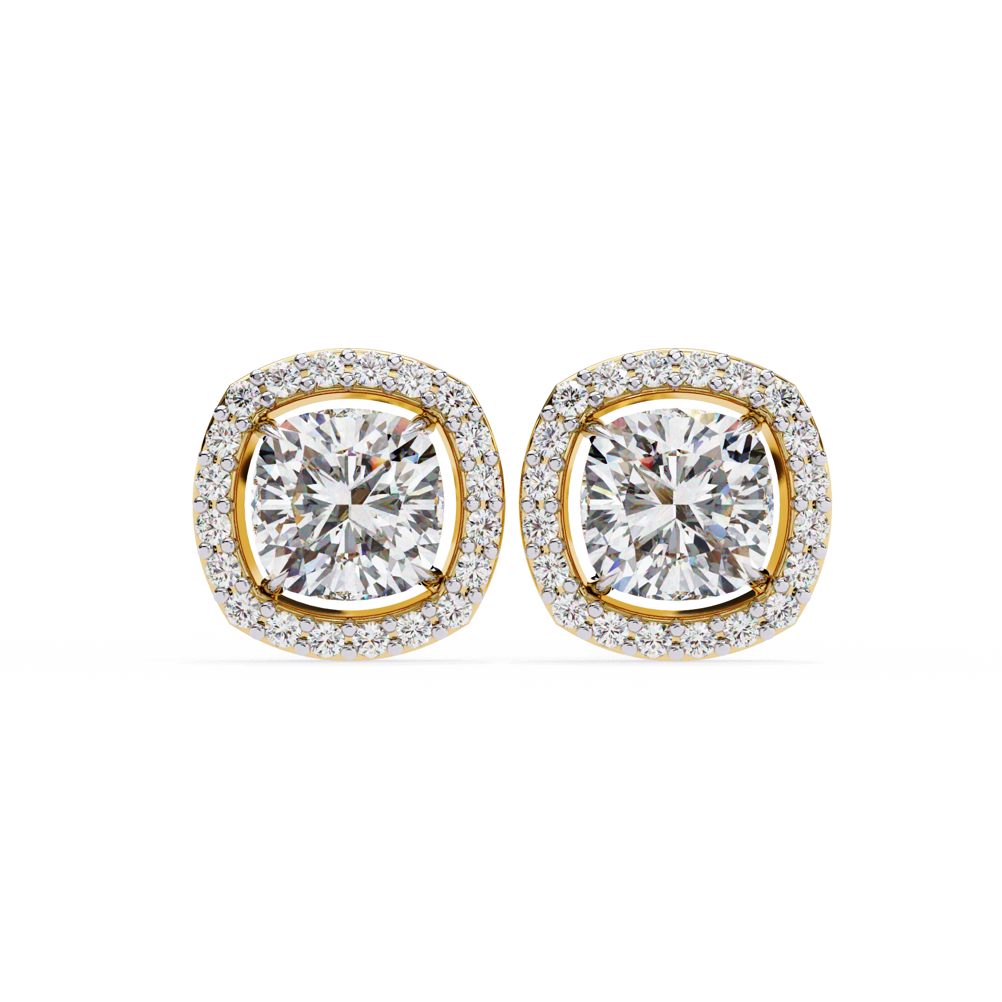 0.96 ct Celeste Radiance Earrings 9k