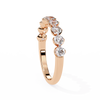 0.97 ct Brilliance Halo Band 9k