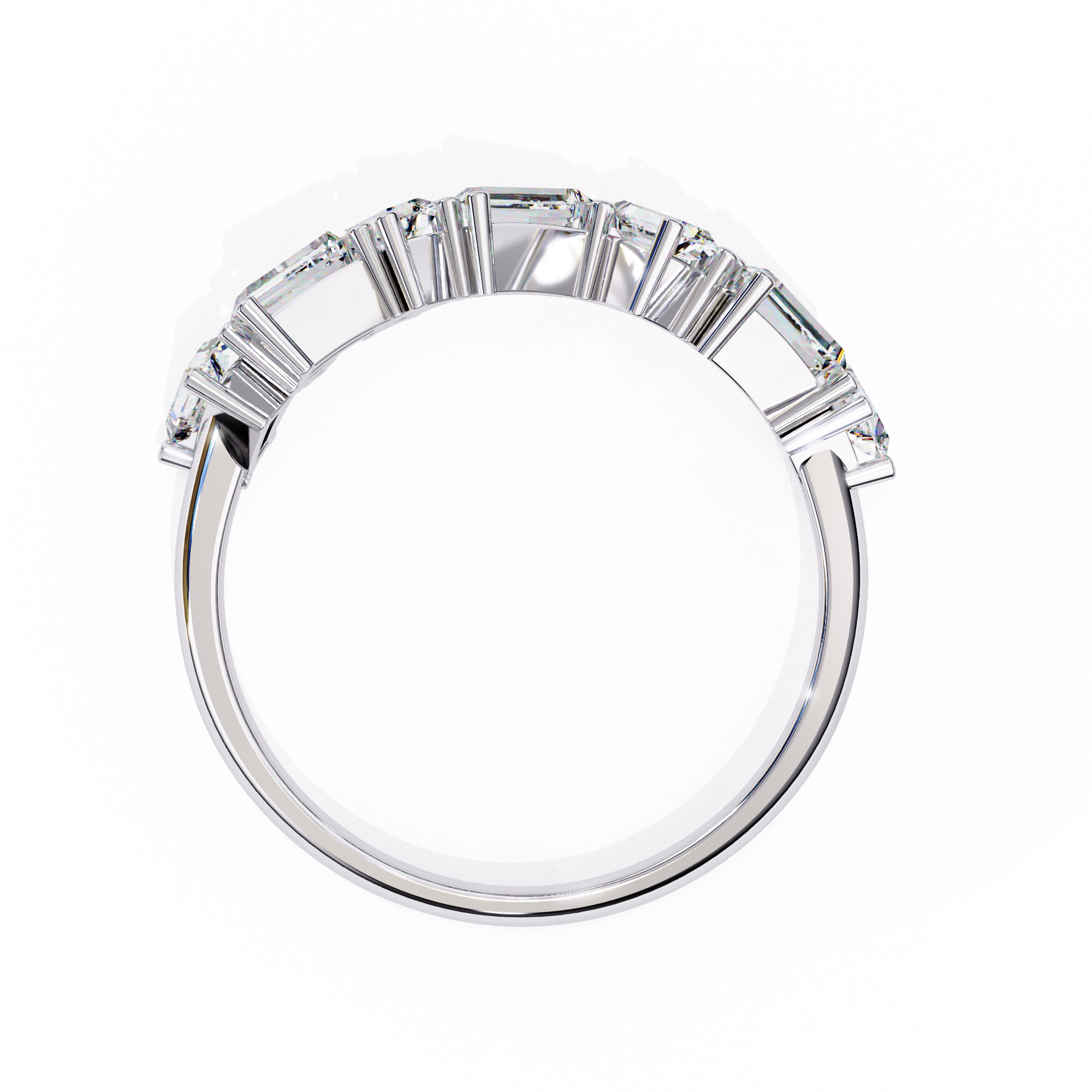 0.68 CT Celestial Gleam Band 9k