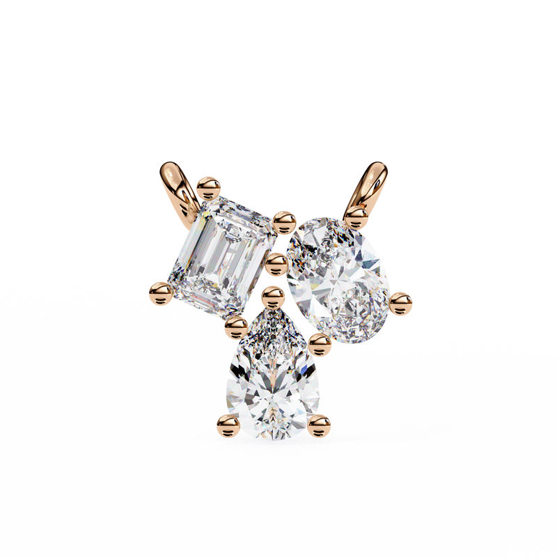0.92 ct Emerald Harmony Pendant