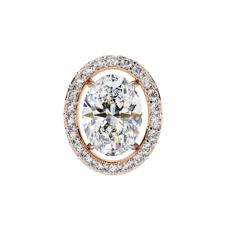 0.97 ct Twilight Oval Earrings