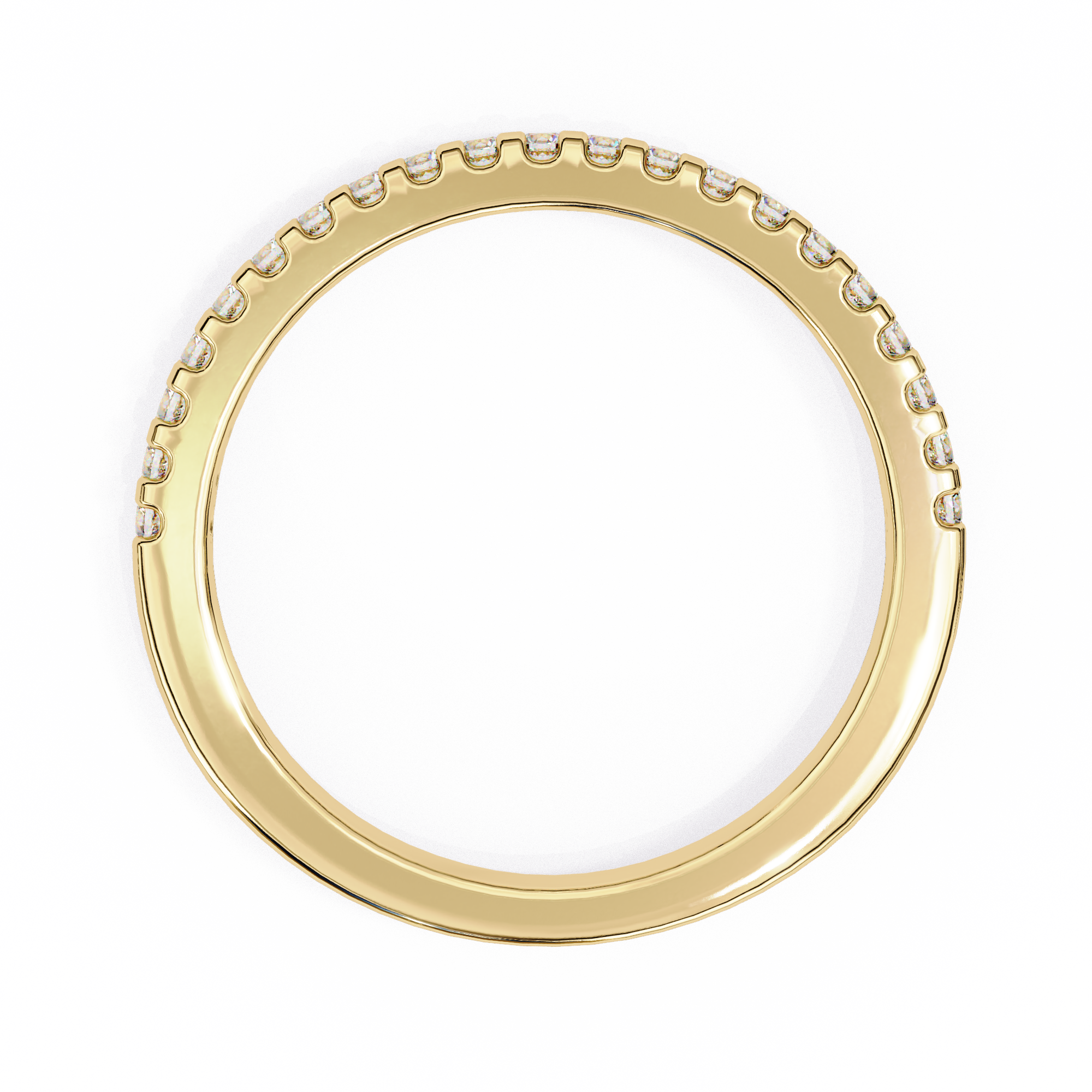 0.22 carat round band