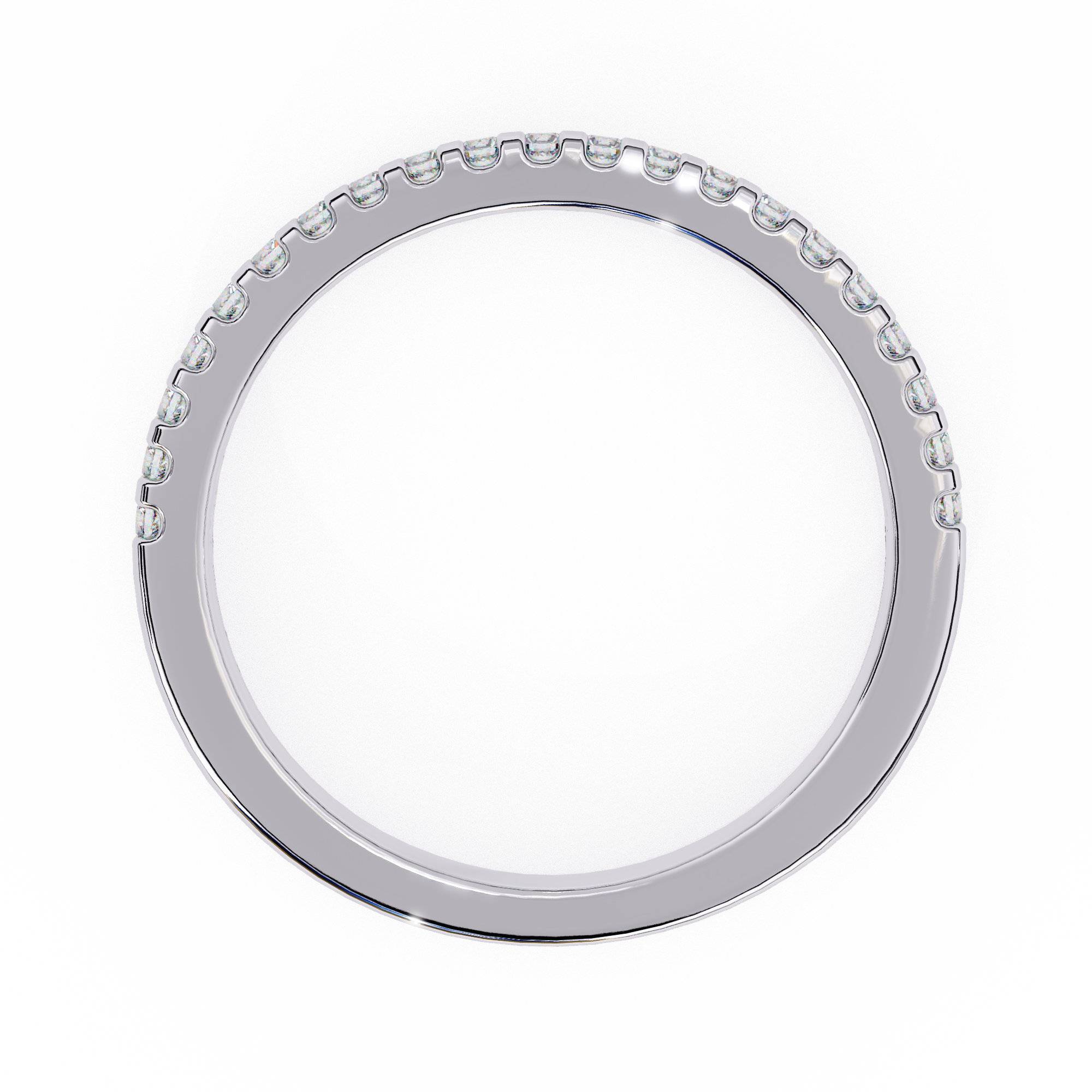 0.22 ct Nova Halo Band 9k