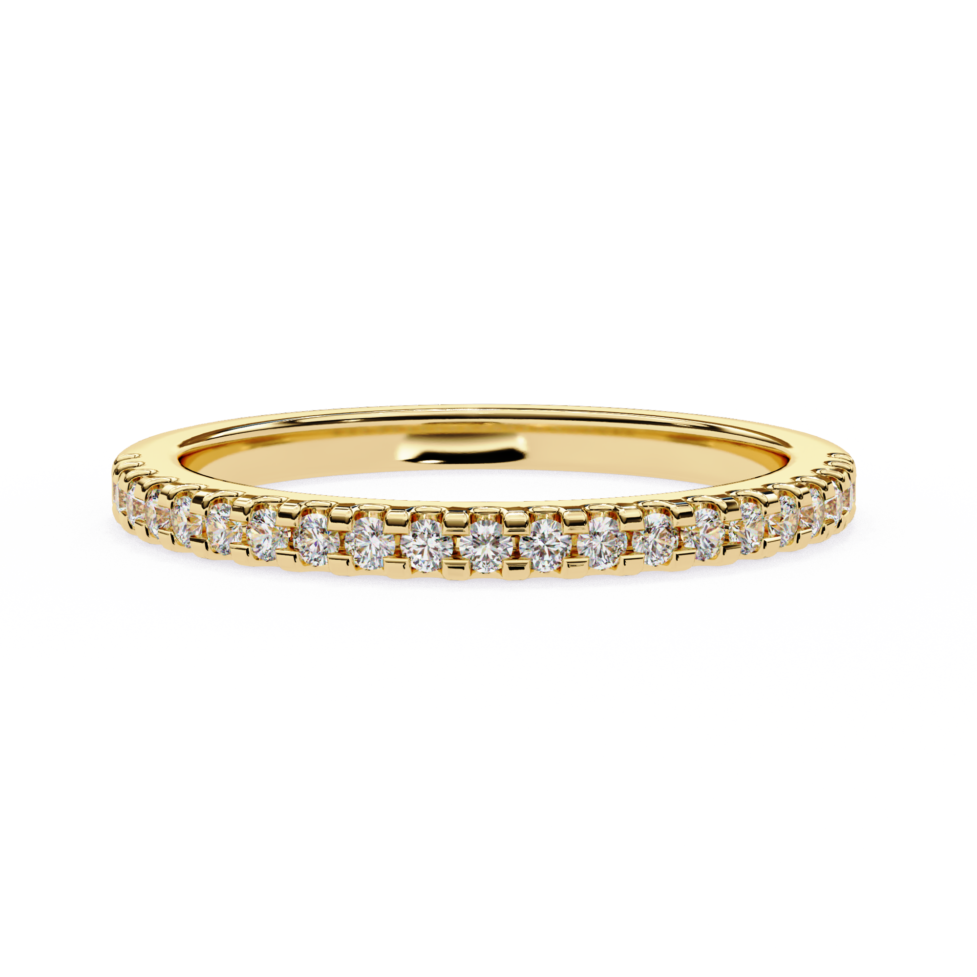 0.22 carat round band