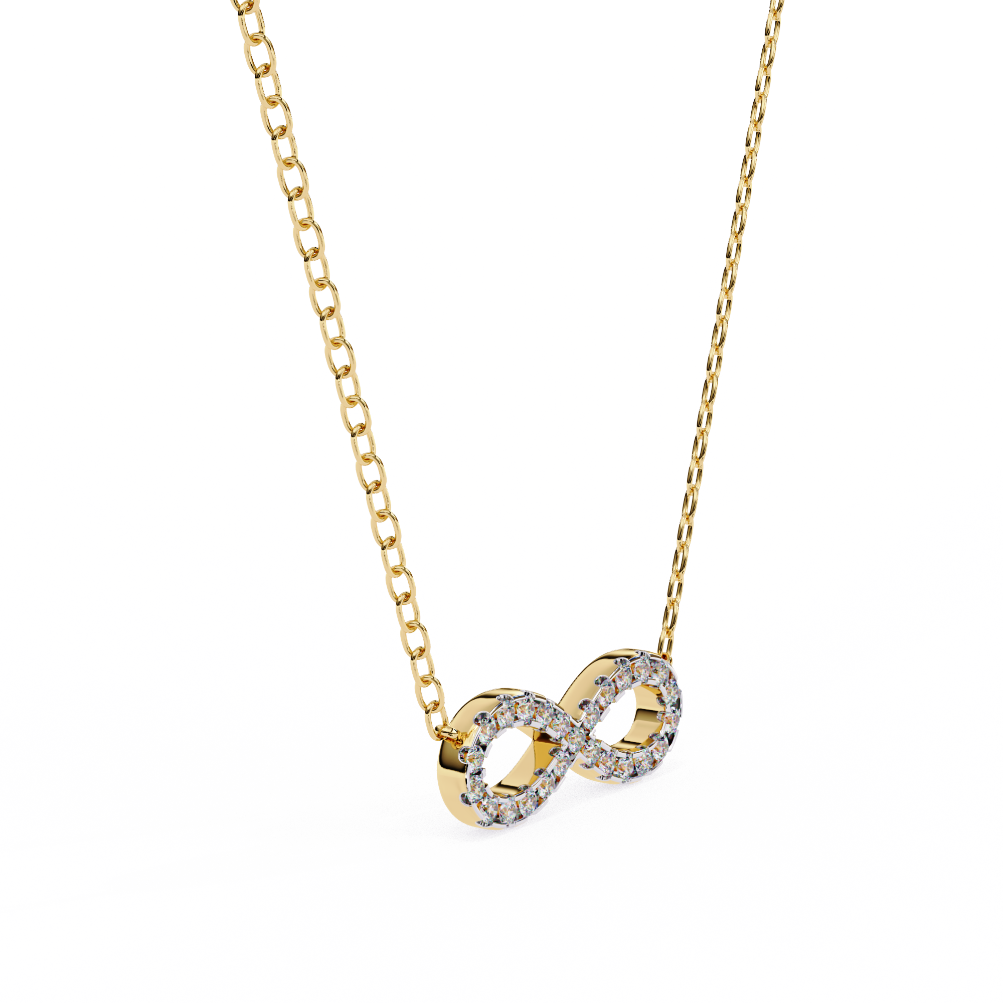 0.32 ct Morning Dew Pendant 9k