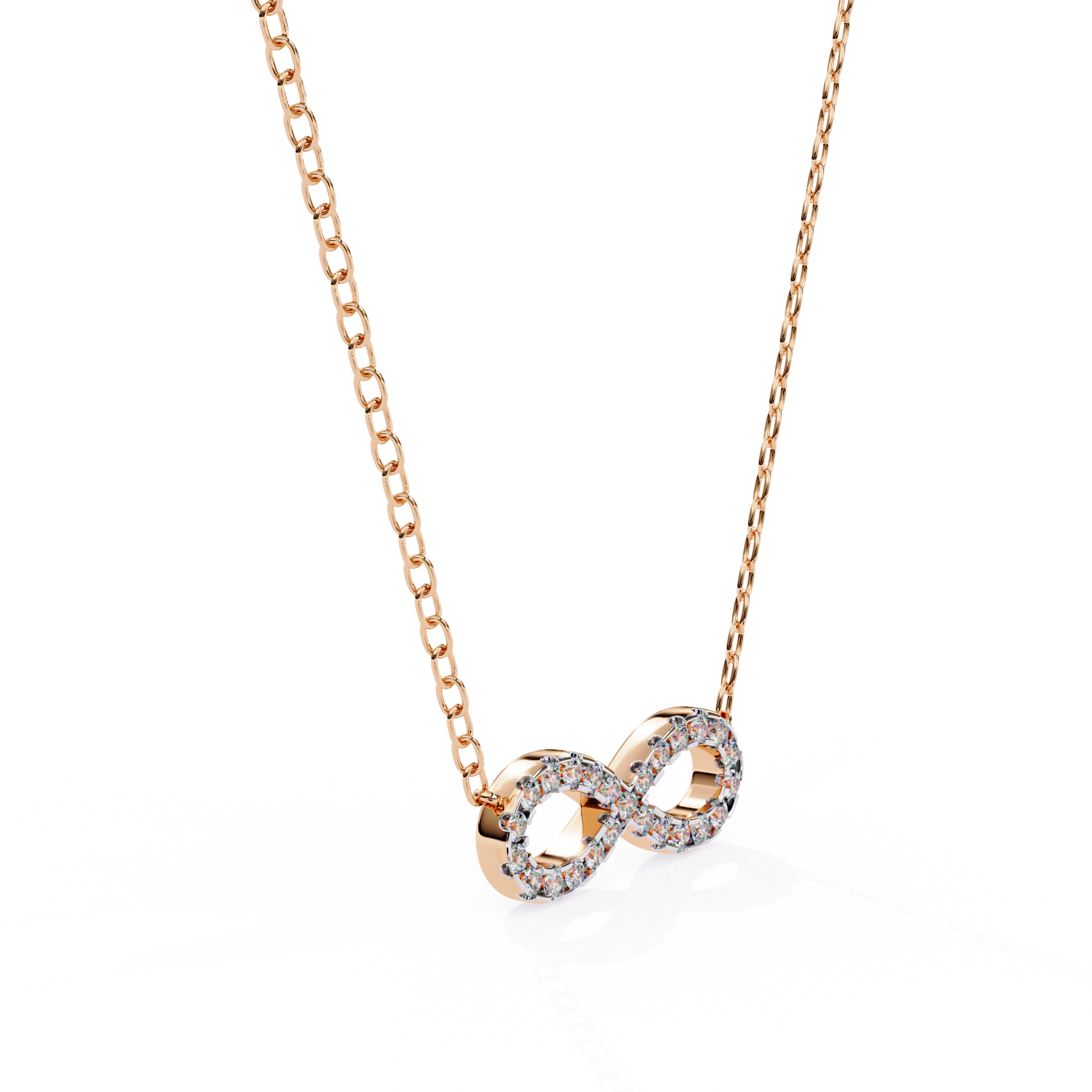 0.32 carat round pendant