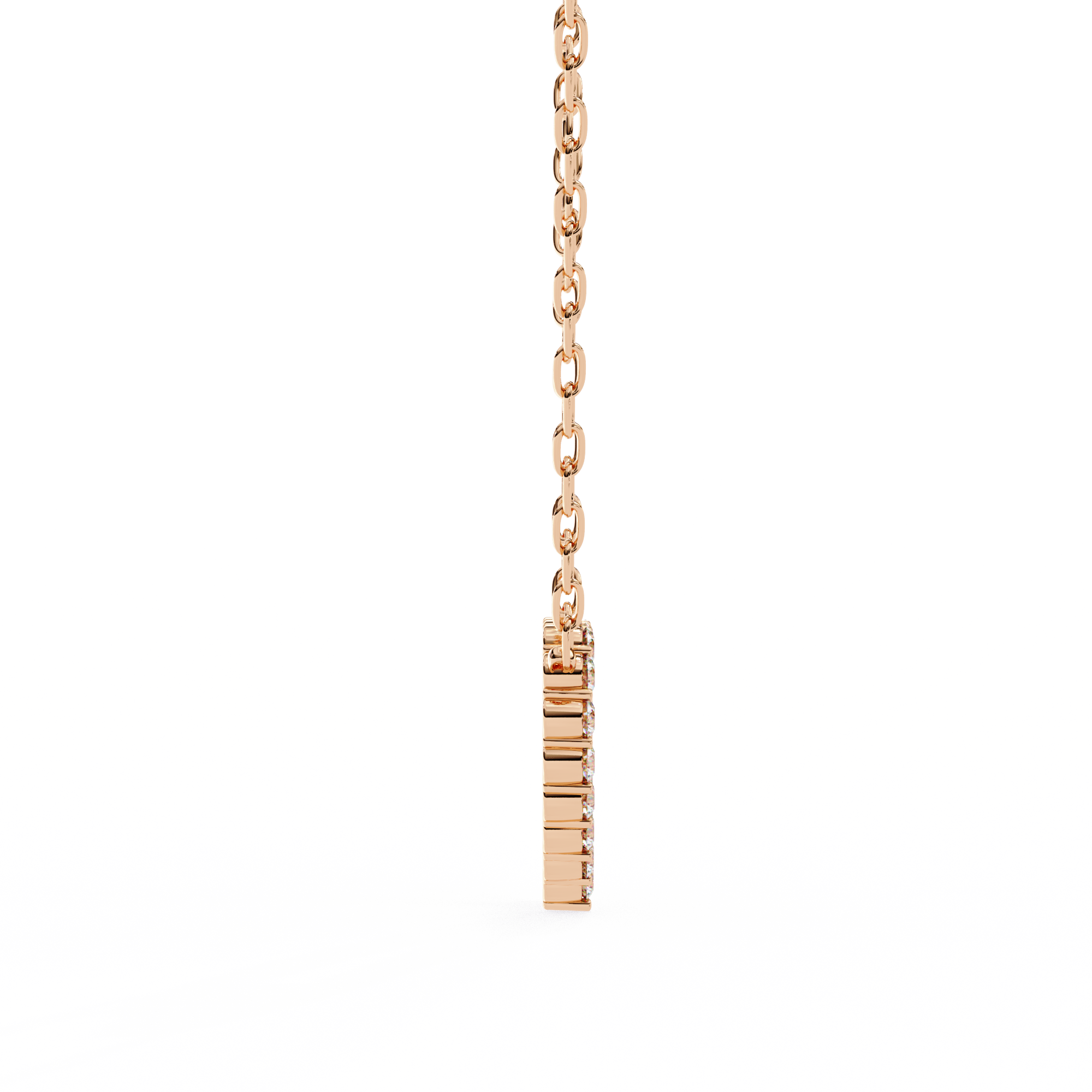 0.37 ct Golden Hour Pendant 9k