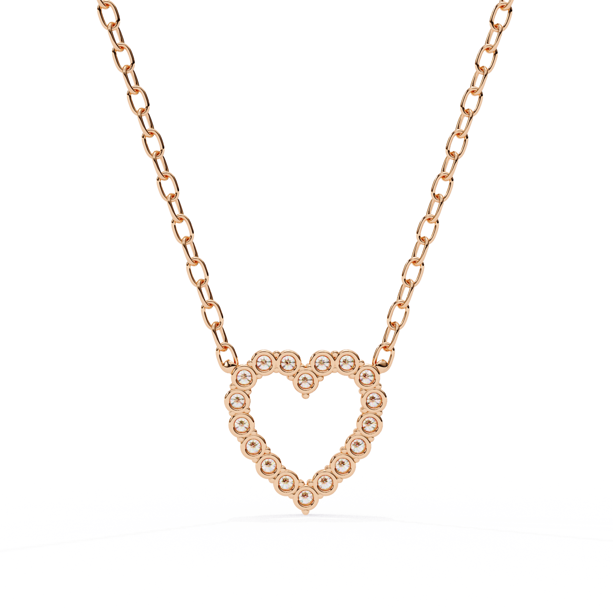 0.37 ct Golden Hour Pendant 9k