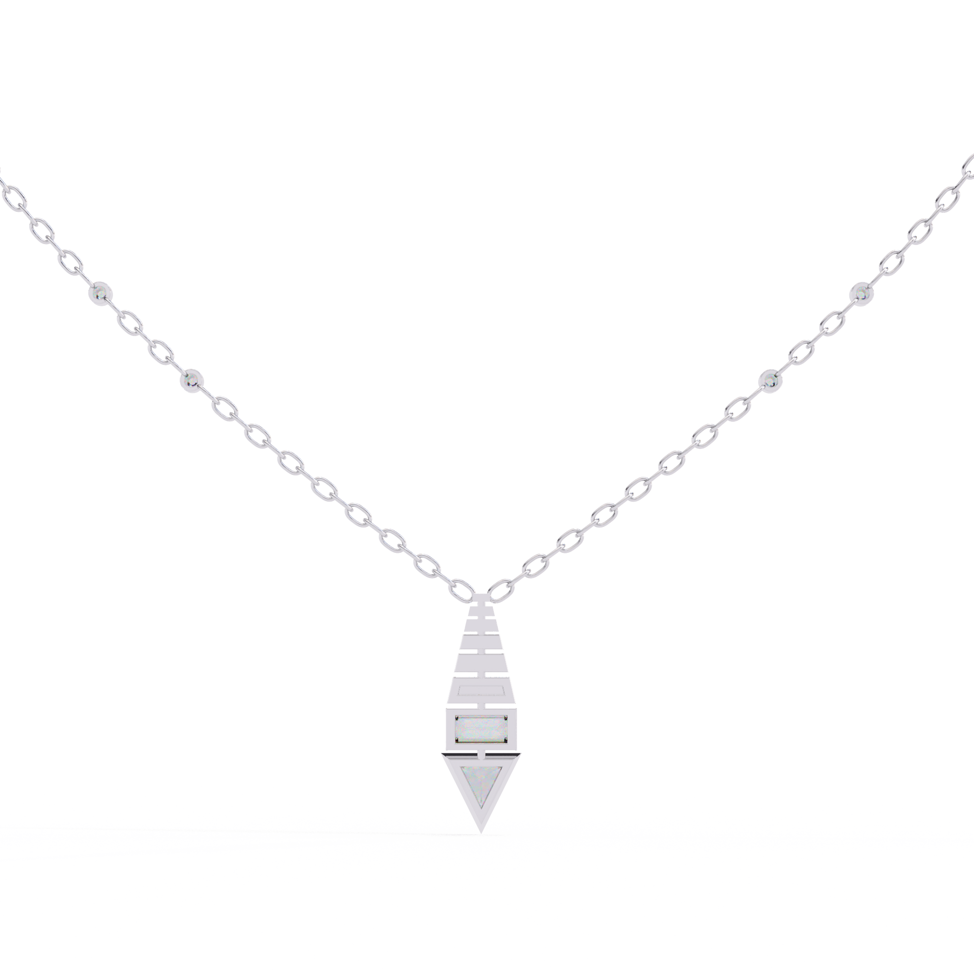 0.62 ct Eterna Prism Pendant 9k