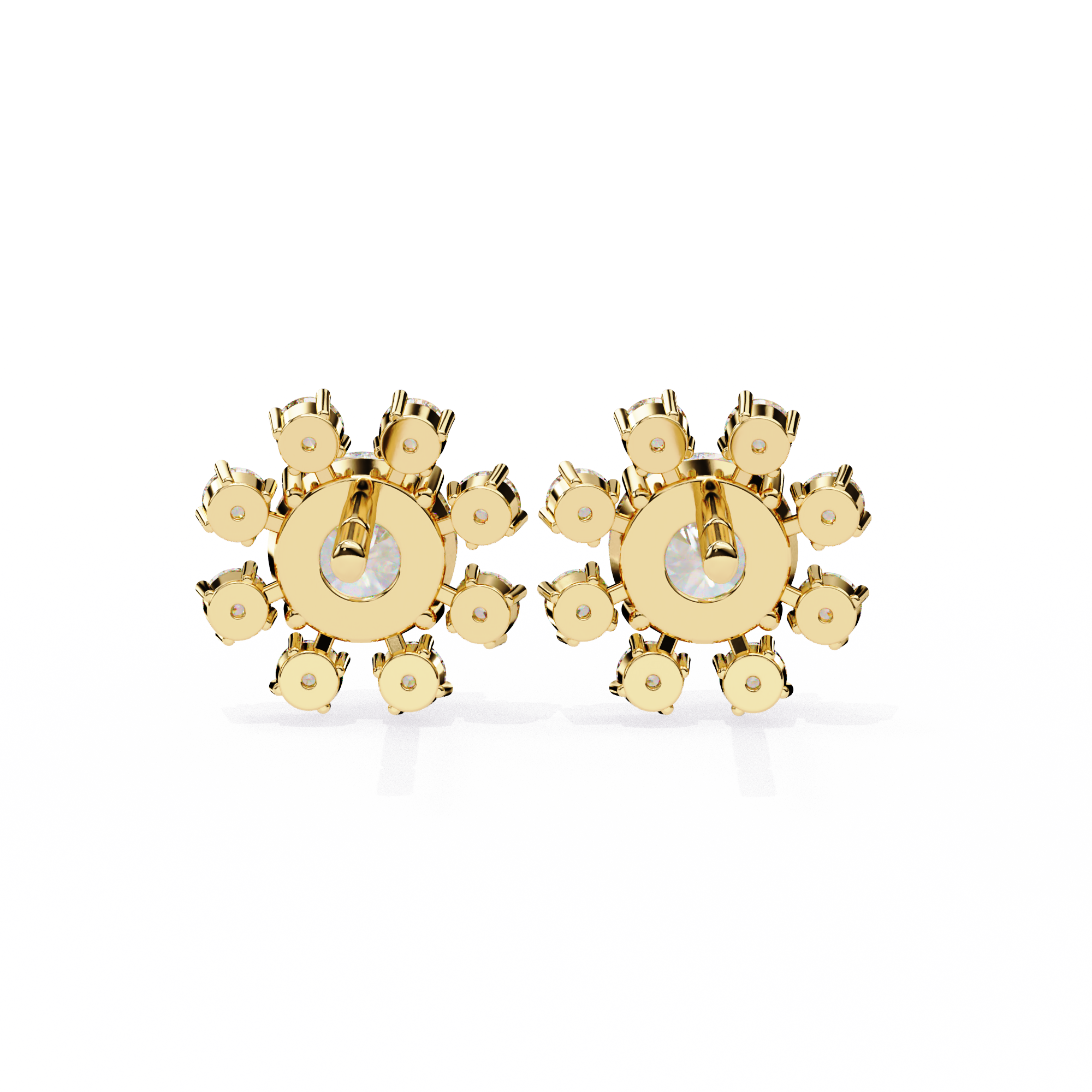 1.21 ct Infinity Brilliance Earrings 9k