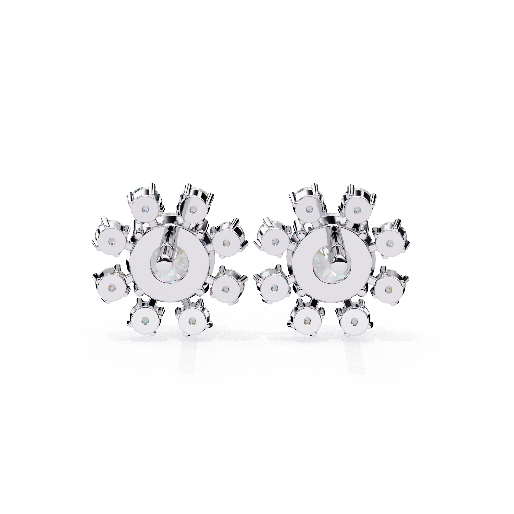 1.21 ct Infinity Brilliance Earrings 9k