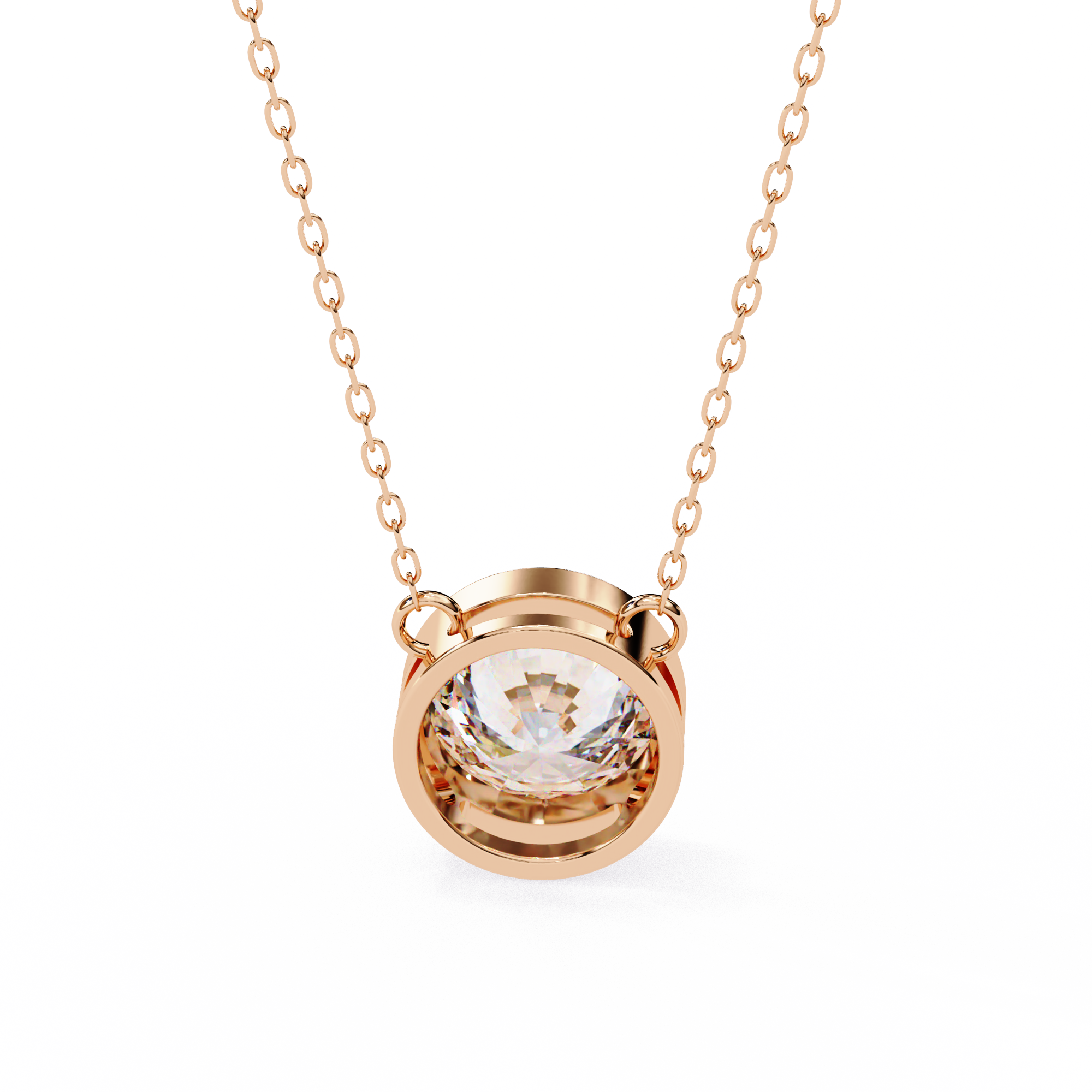 1.78 ct Eternal Spark Pendant 9k