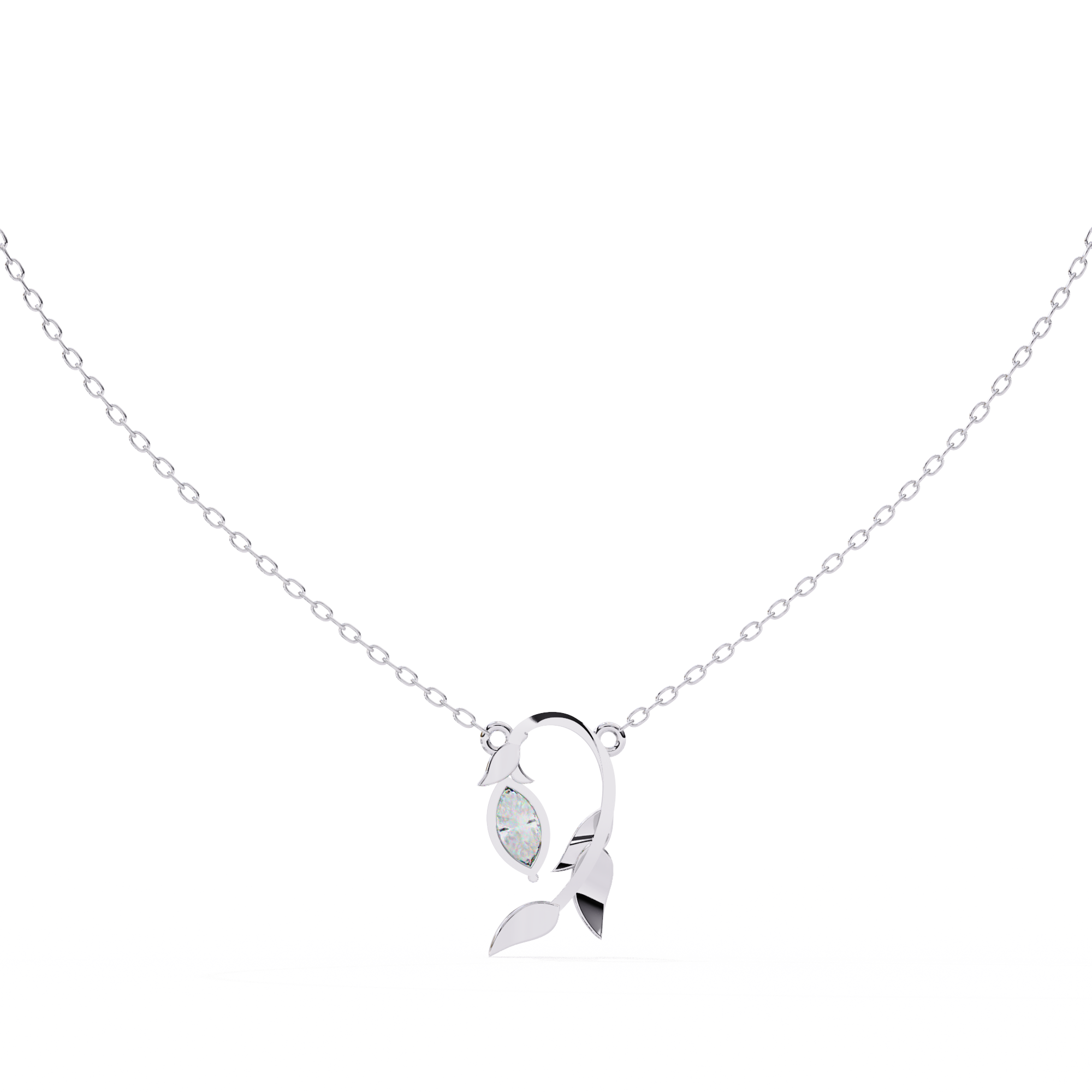 0.47 ct Ethereal Grace Pendant 9k