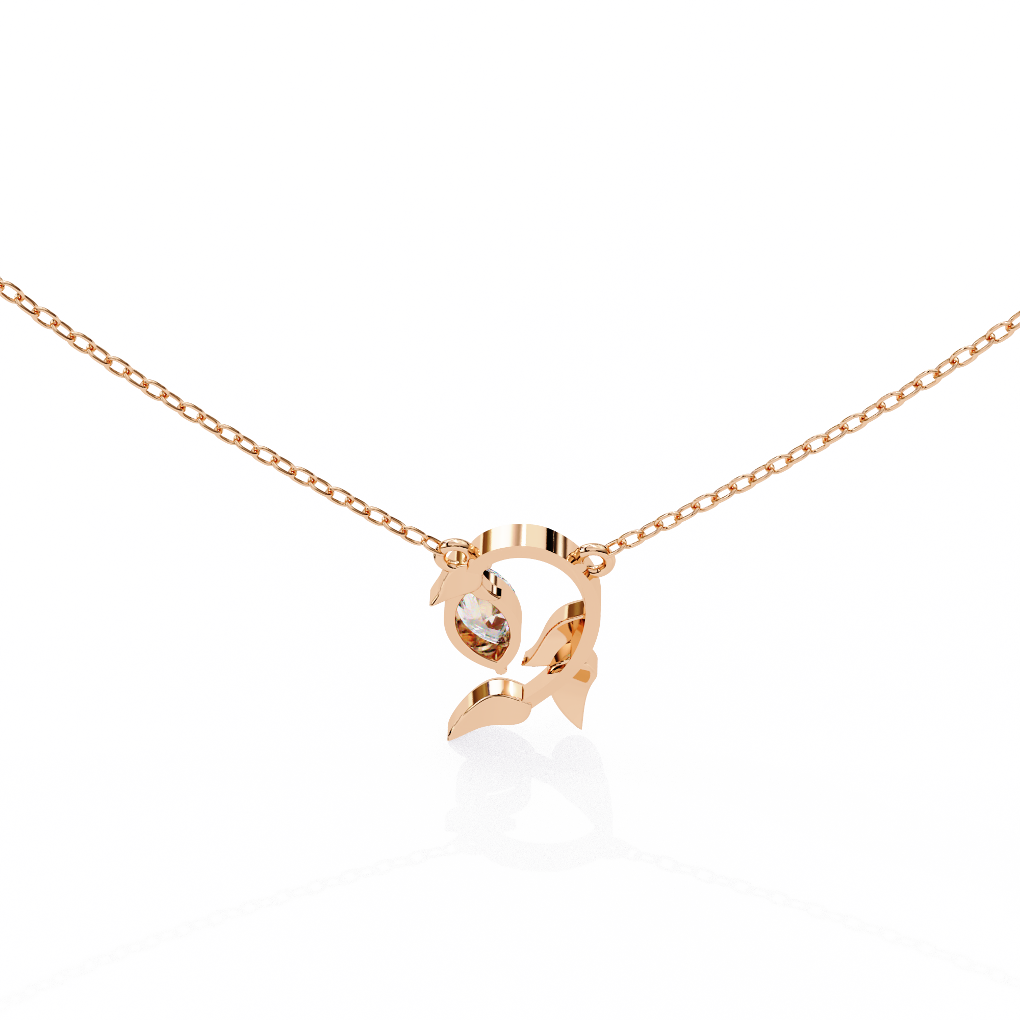 0.47 ct Ethereal Grace Pendant 9k