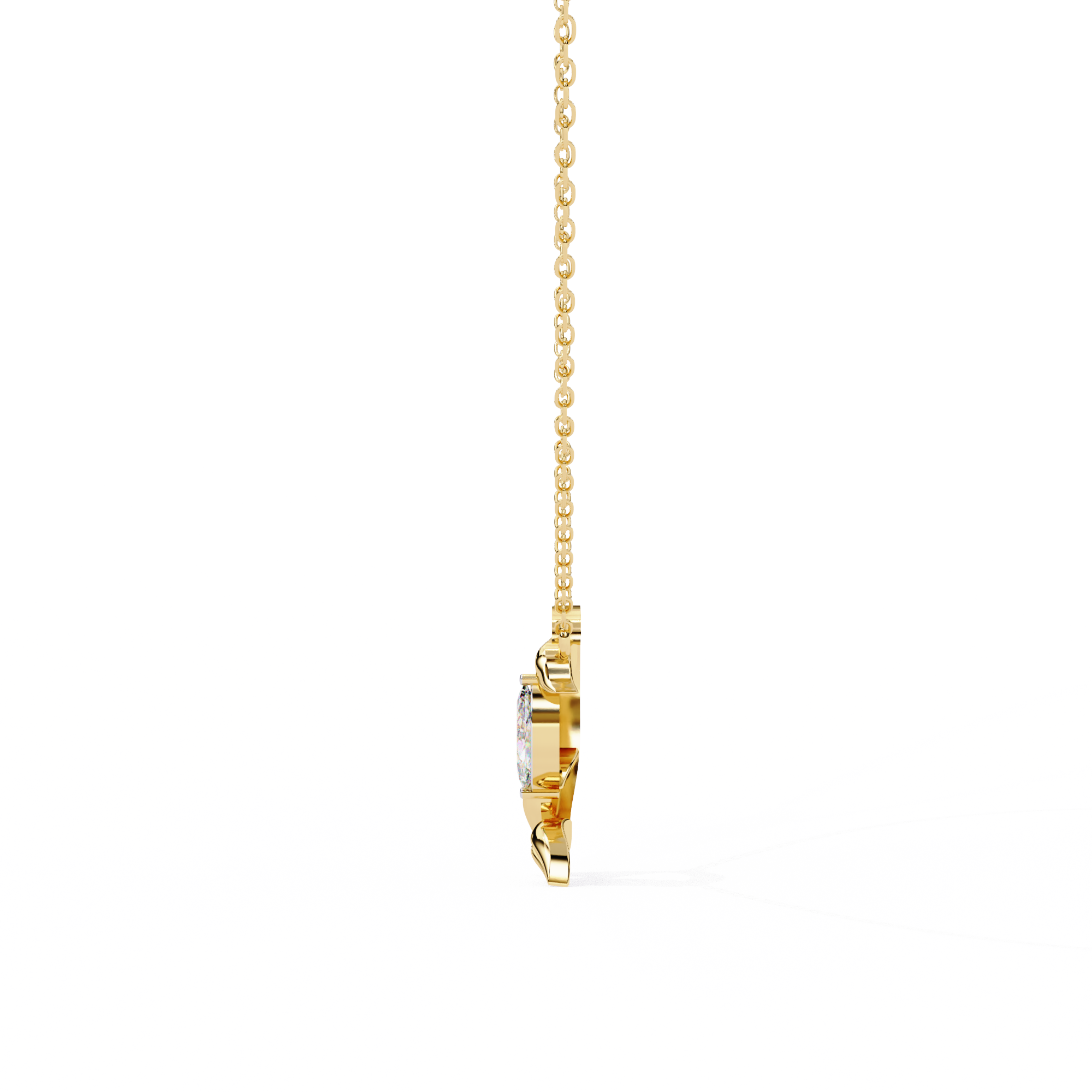 0.47 ct Ethereal Grace Pendant 9k