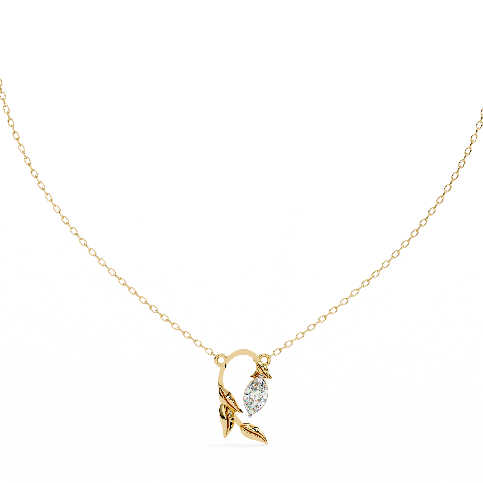 0.47 ct Ethereal Grace Pendant 9k