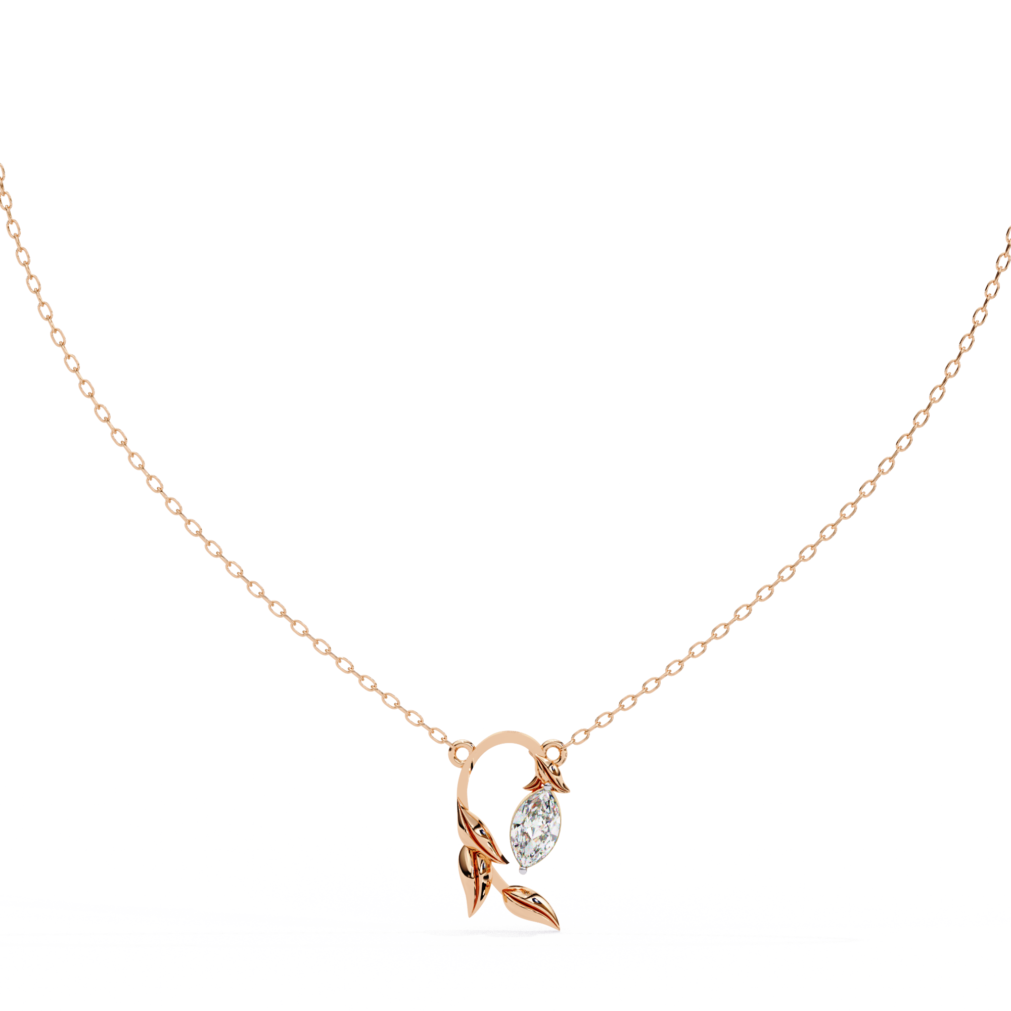 0.47 ct Ethereal Grace Pendant 9k