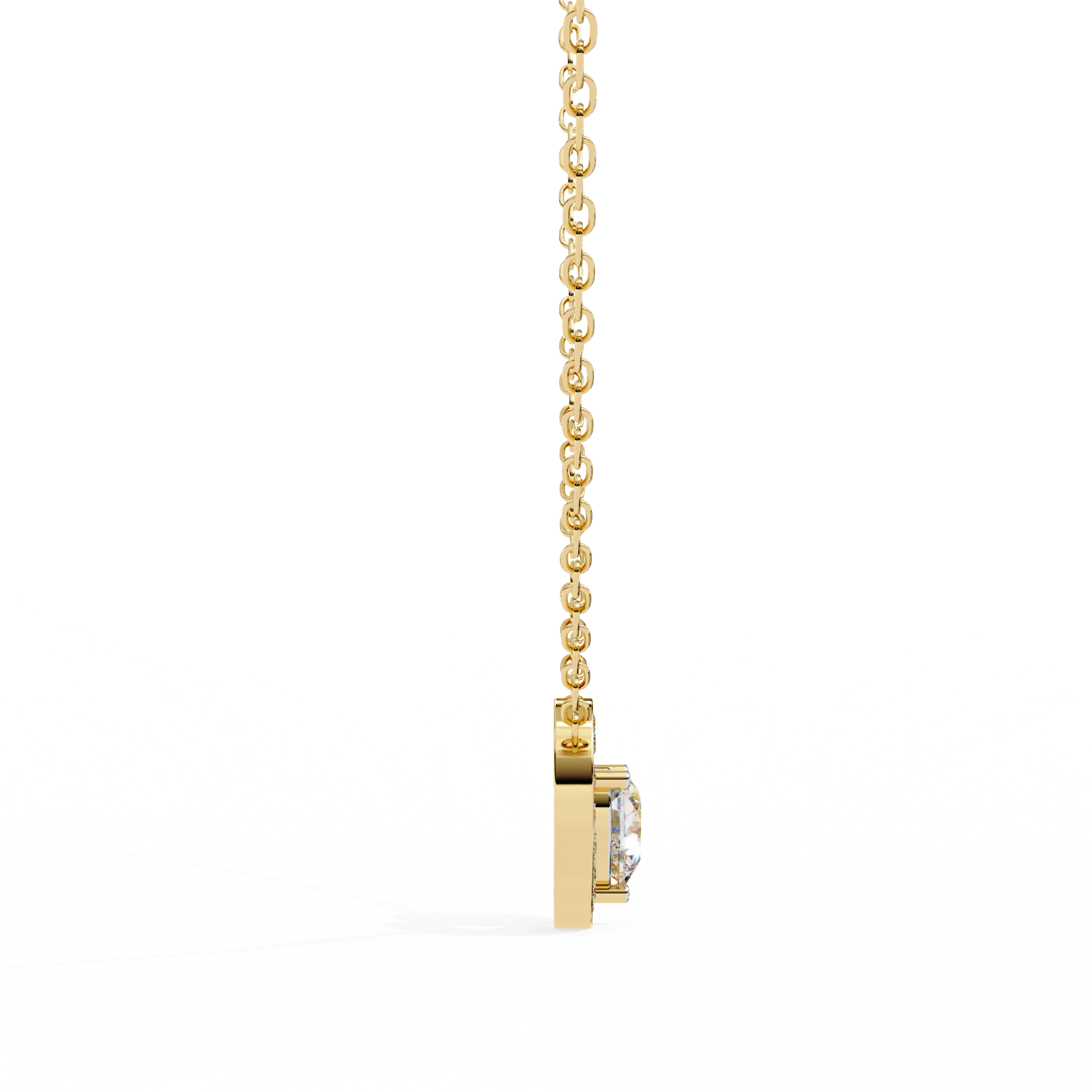0.87 ct Eternal Love Pendant 9k