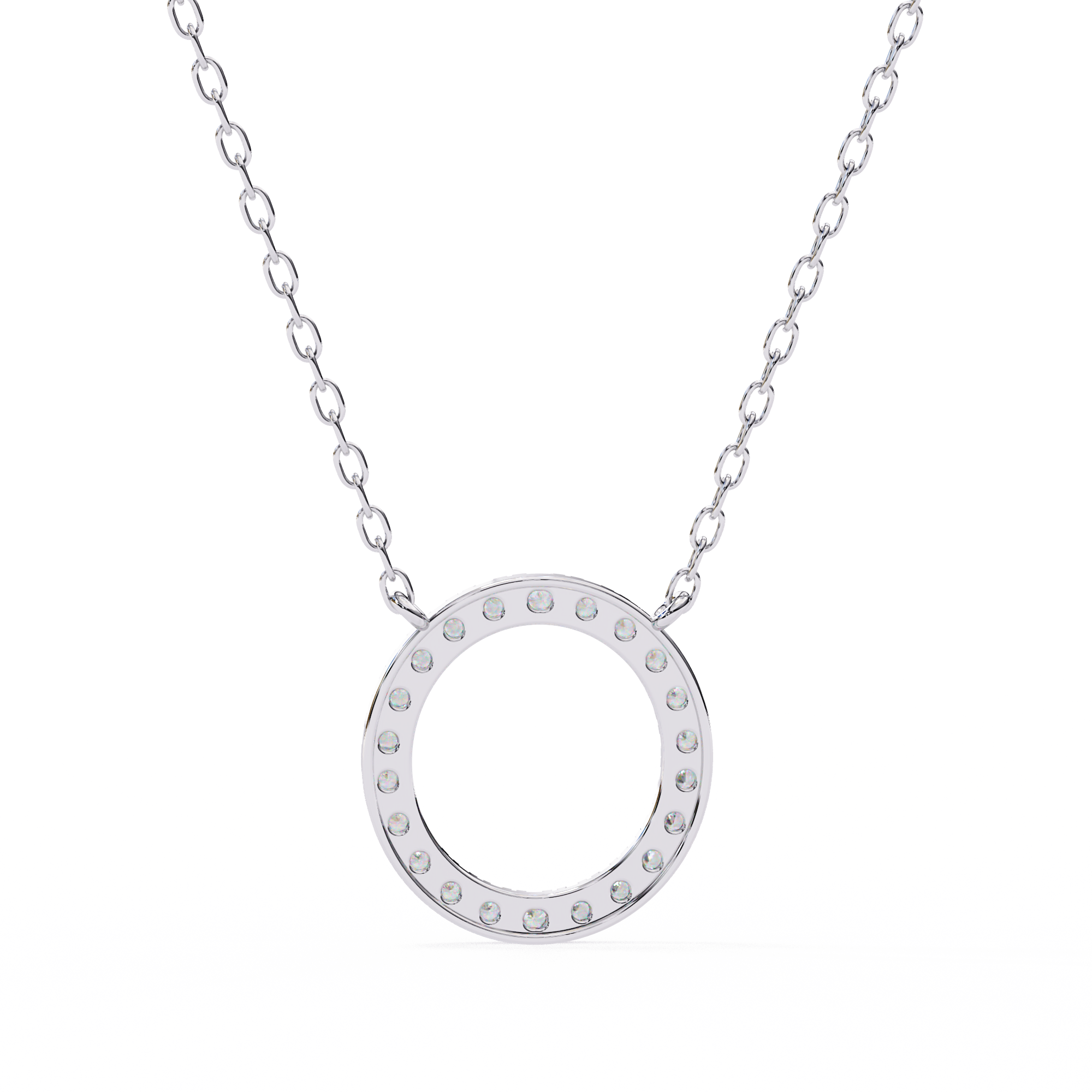 0.34 ct Sunrise Spark Pendant 9k