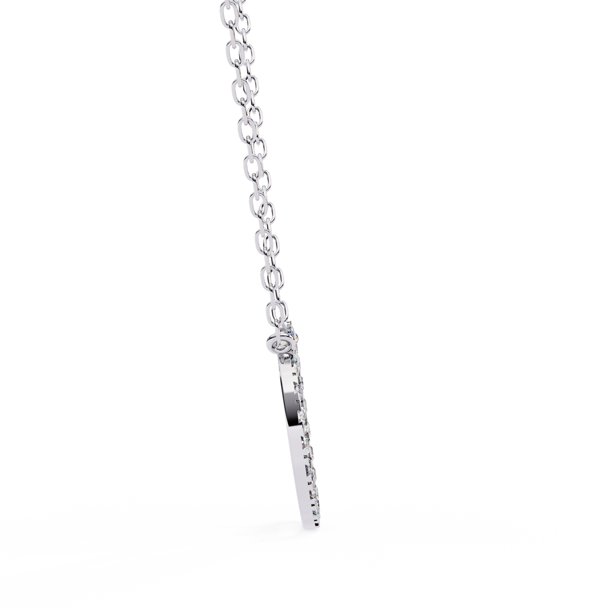 0.34 ct Sunrise Spark Pendant 9k