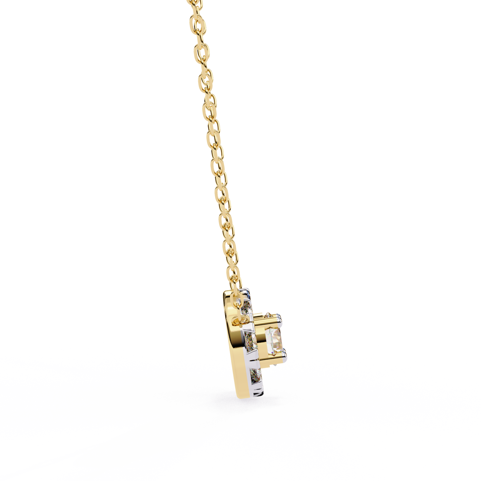 0.24 ct Eclipse Shine Pendant 9k