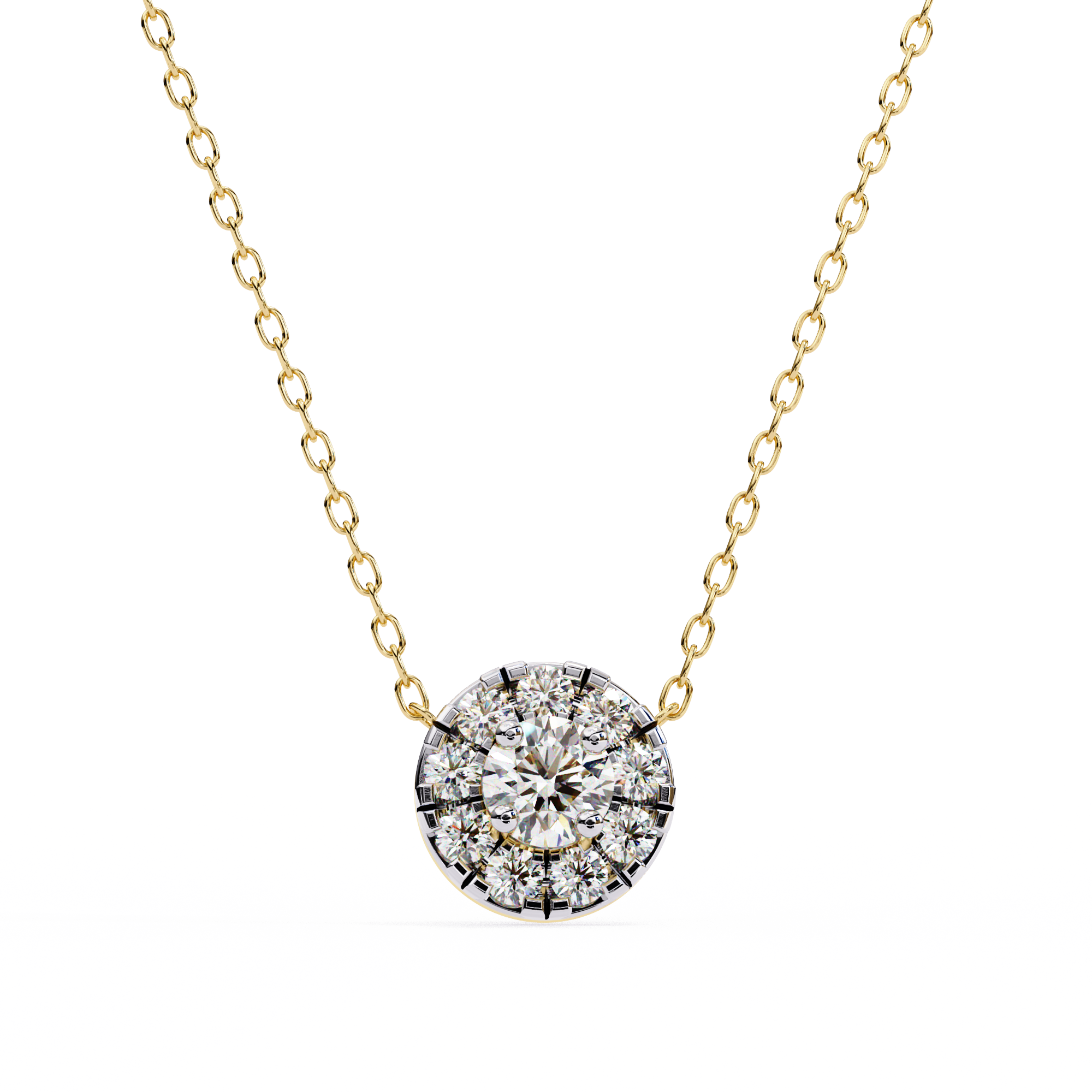 0.24 ct Eclipse Shine Pendant 9k