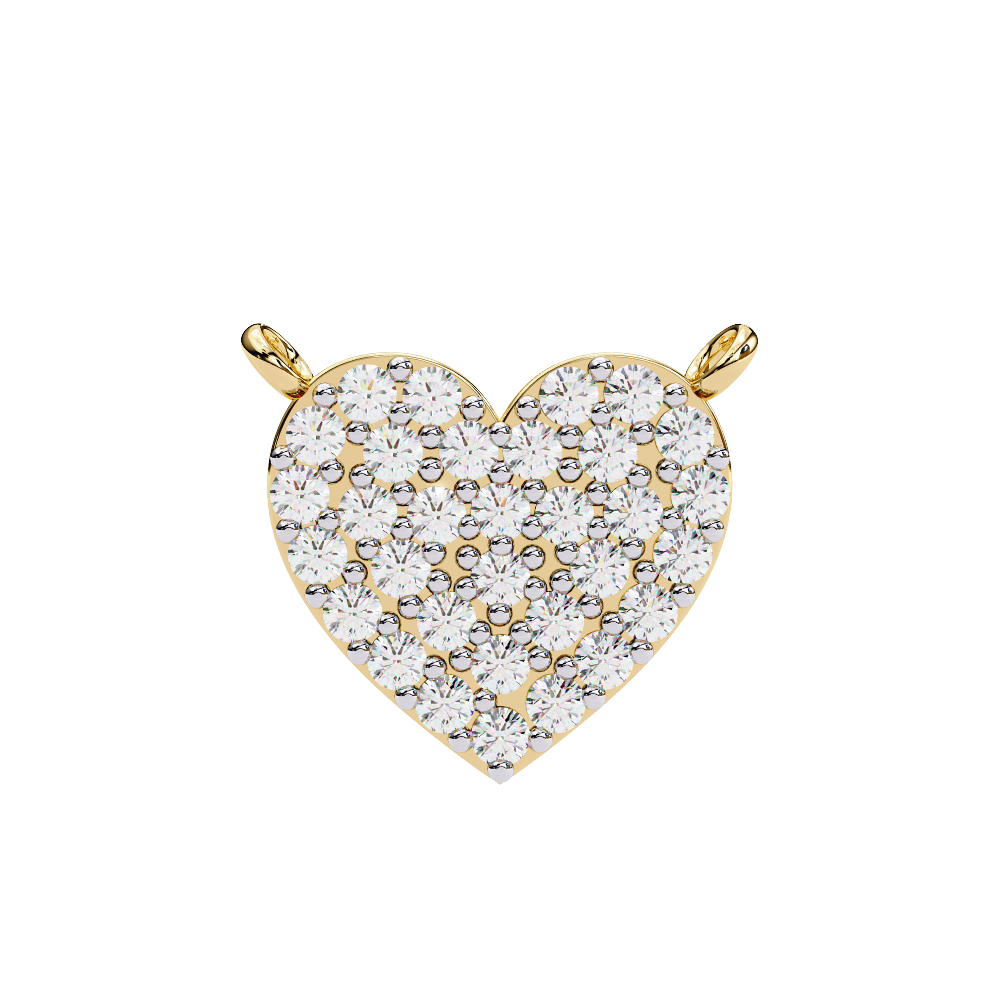 0.21 ct Golden Radiance Pendant 9k