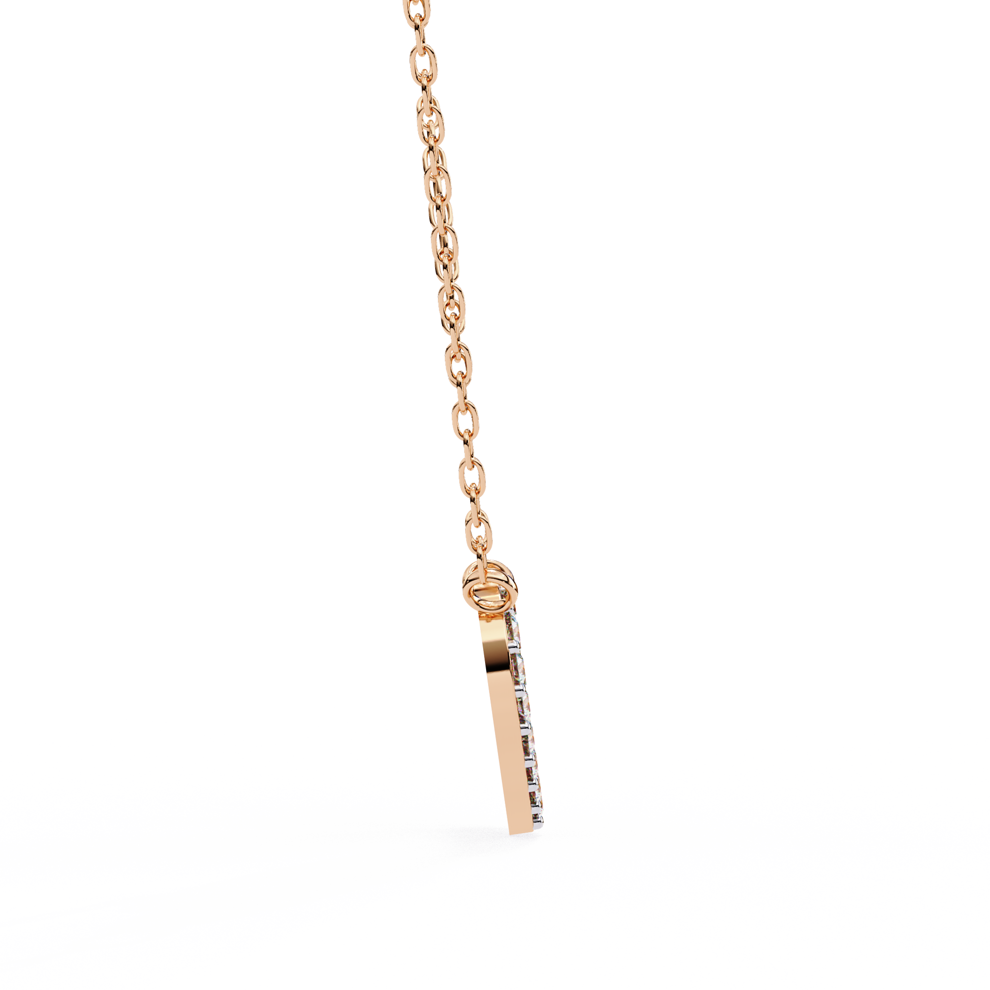 0.21 ct Golden Radiance Pendant 9k