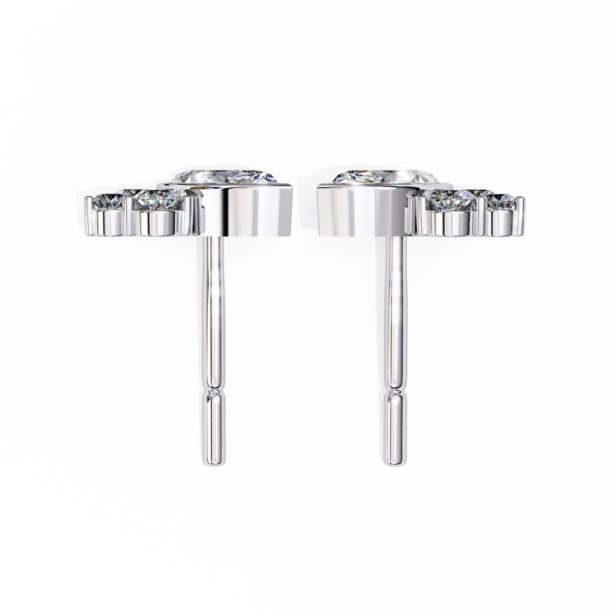 0.47 ct Starlit Horizon Earrings 9k