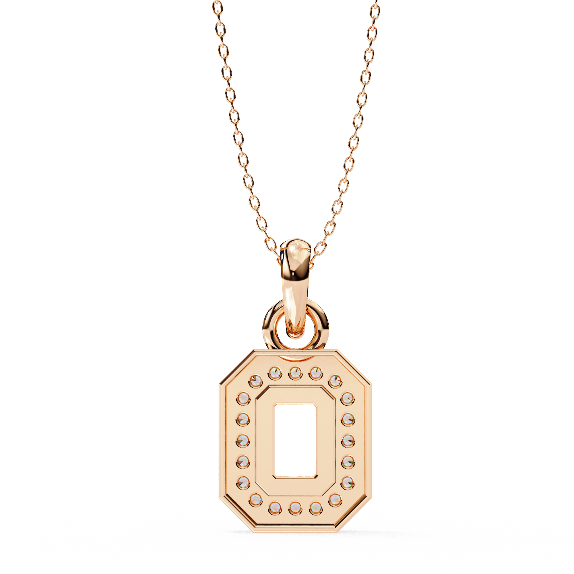 0.16 ct Twilight Orb Pendant 9k