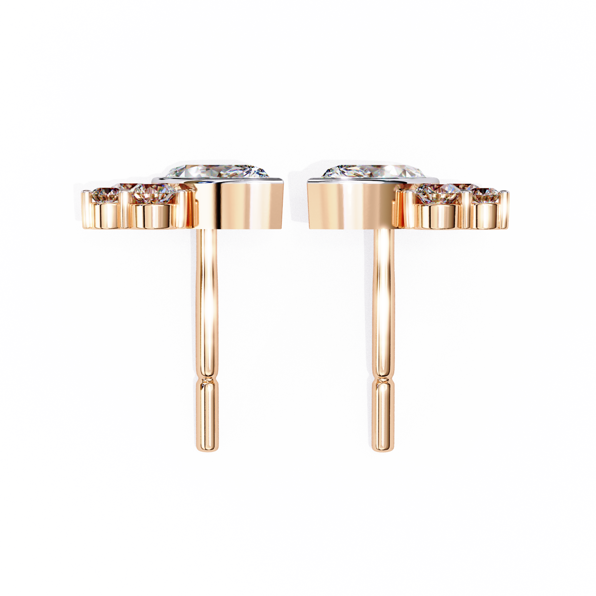 0.47 ct Starlit Horizon Earrings 9k